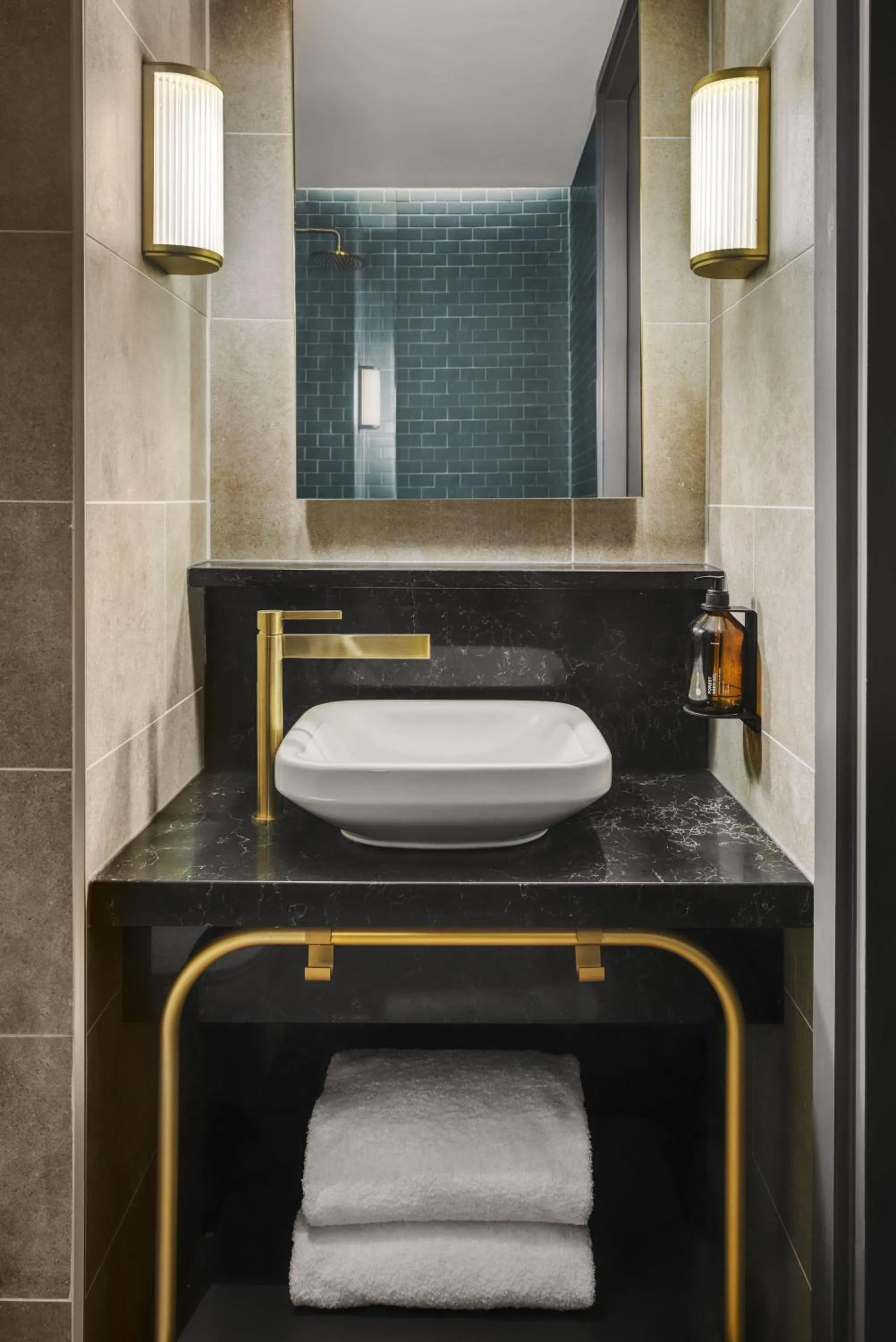 Toilet, Bed in Hotel AMANO Covent Garden