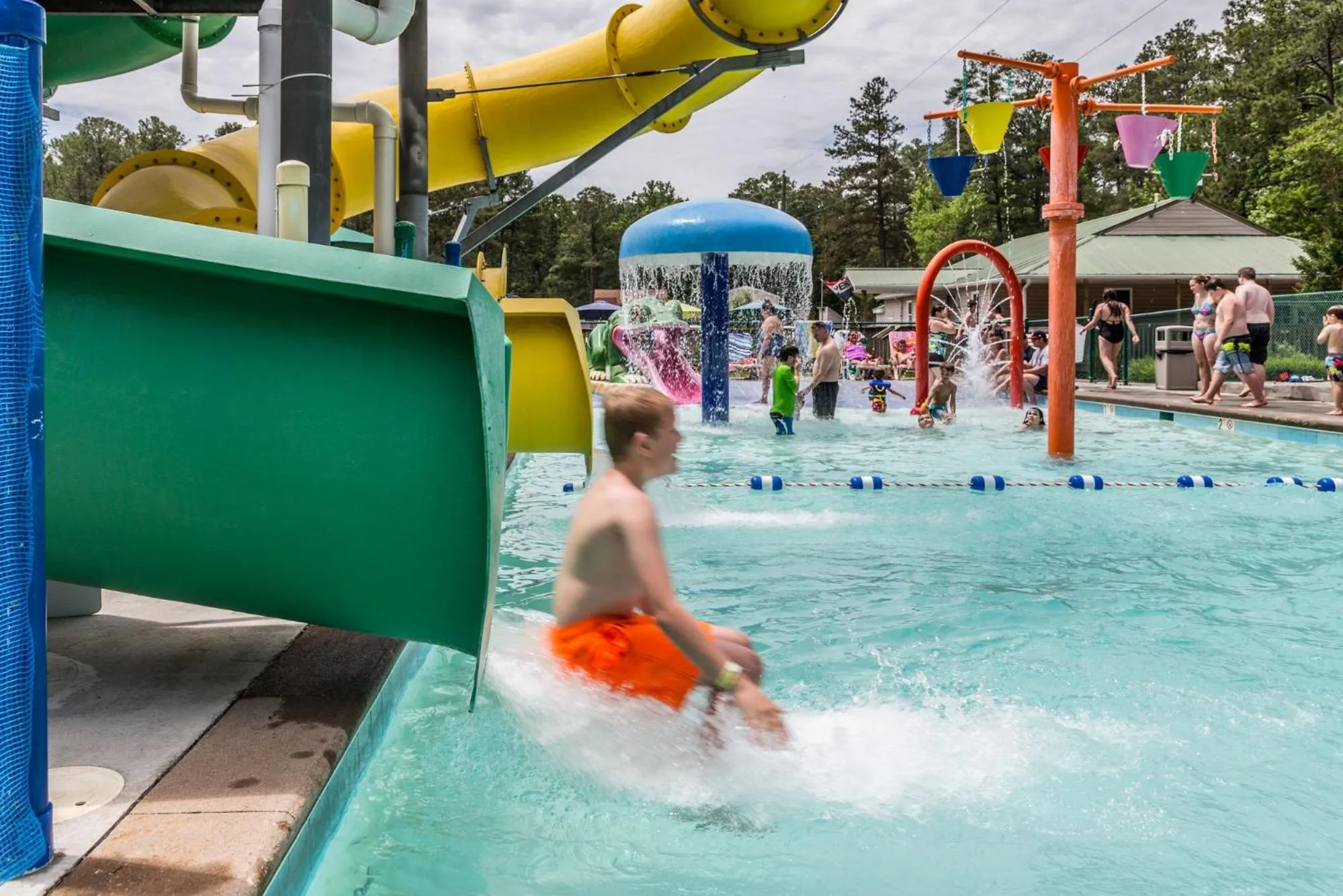 Swimming pool in Camp Cardinal