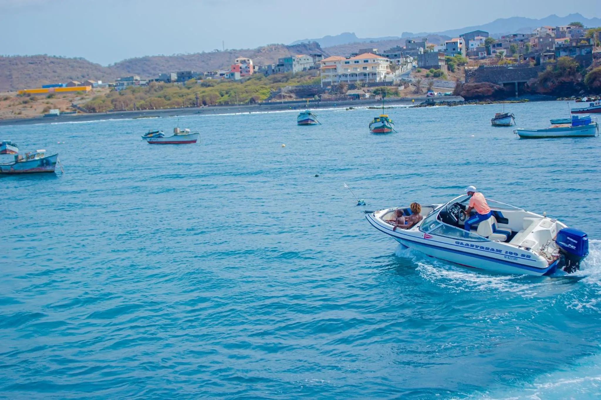 Natural landscape in Falucho Paradise Beach