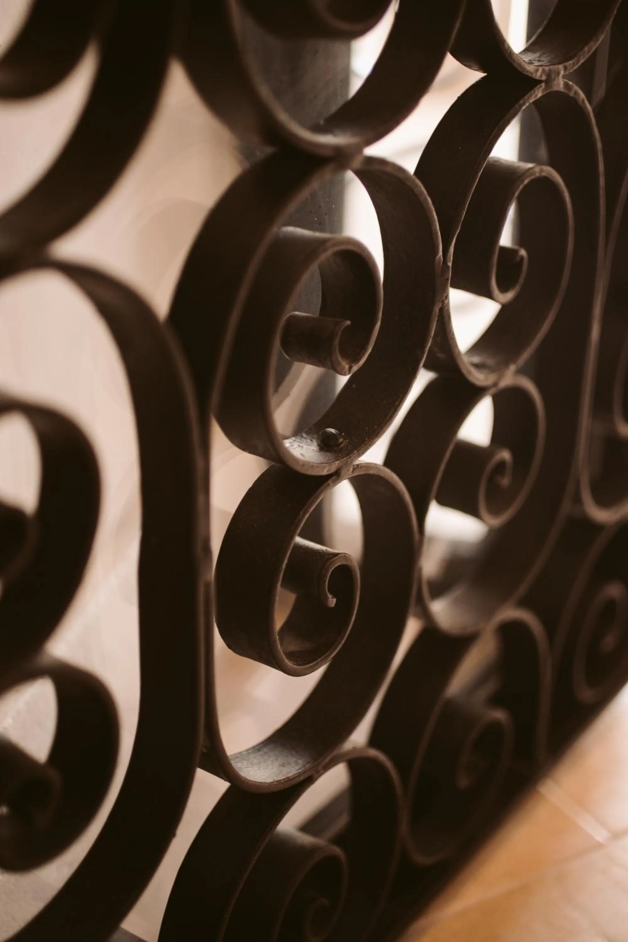 Decorative detail in Casa Aura Hotel