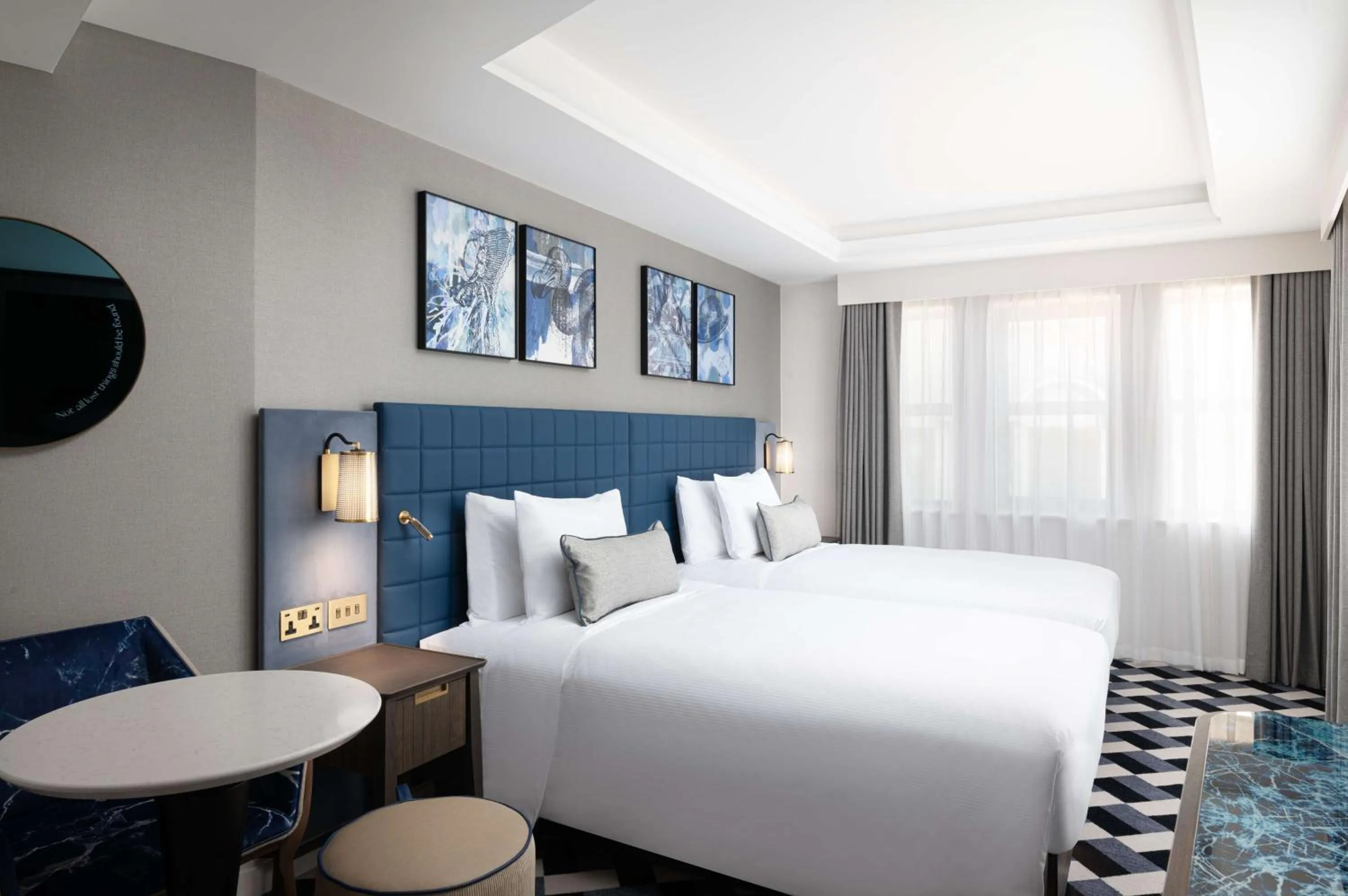 Bed in Lost Property St Pauls London, Curio Collection By Hilton