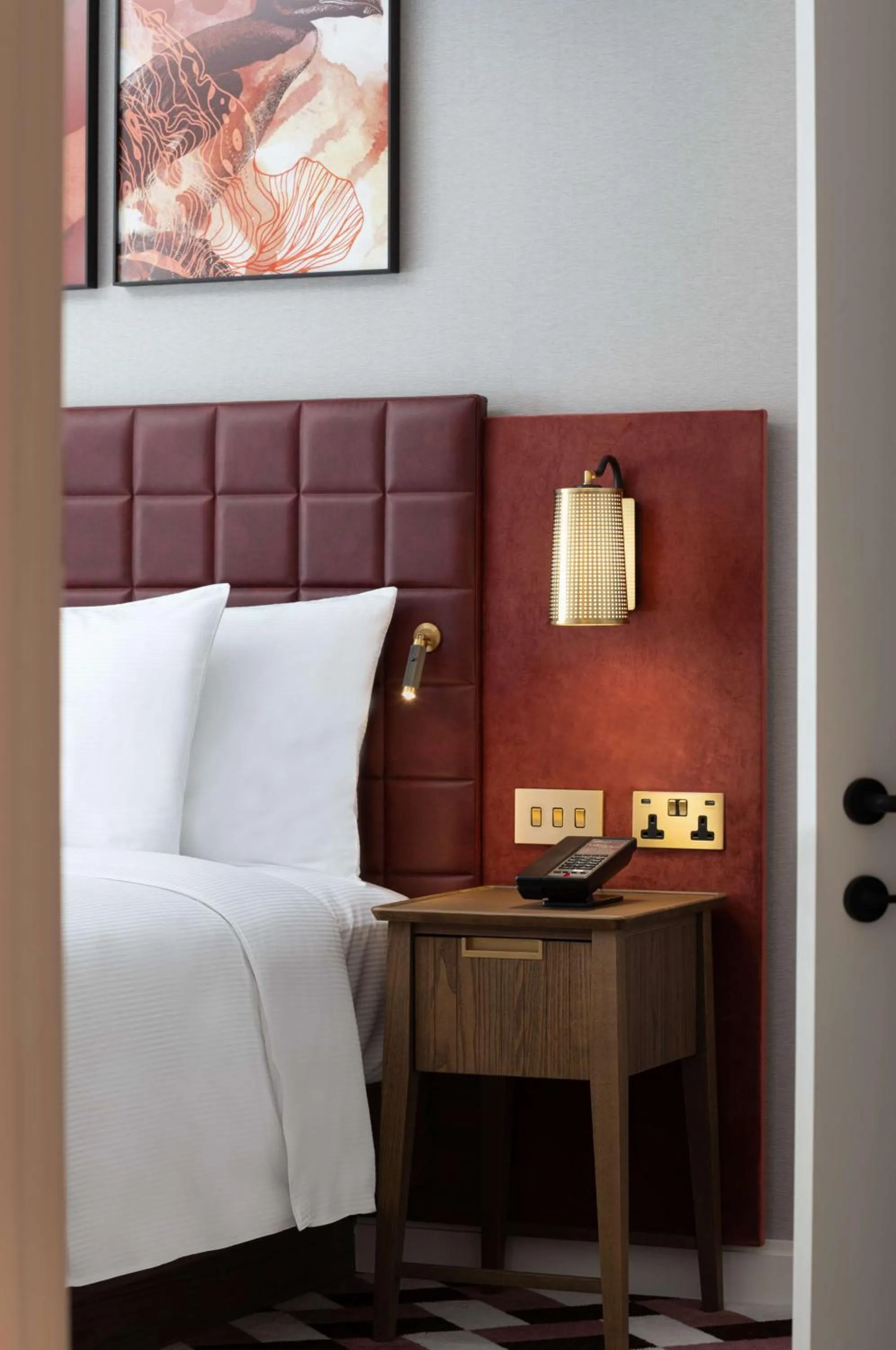 Bed in Lost Property St Pauls London, Curio Collection By Hilton