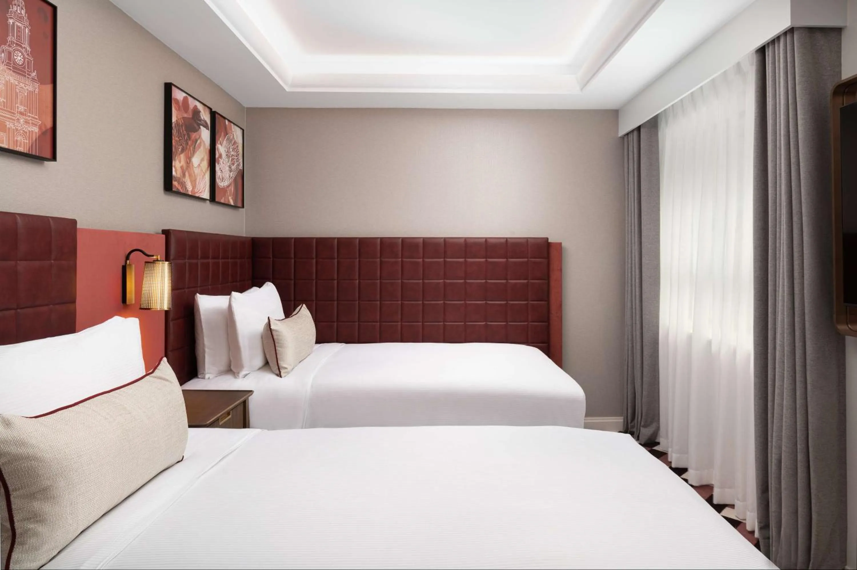 Bed in Lost Property St Pauls London, Curio Collection By Hilton