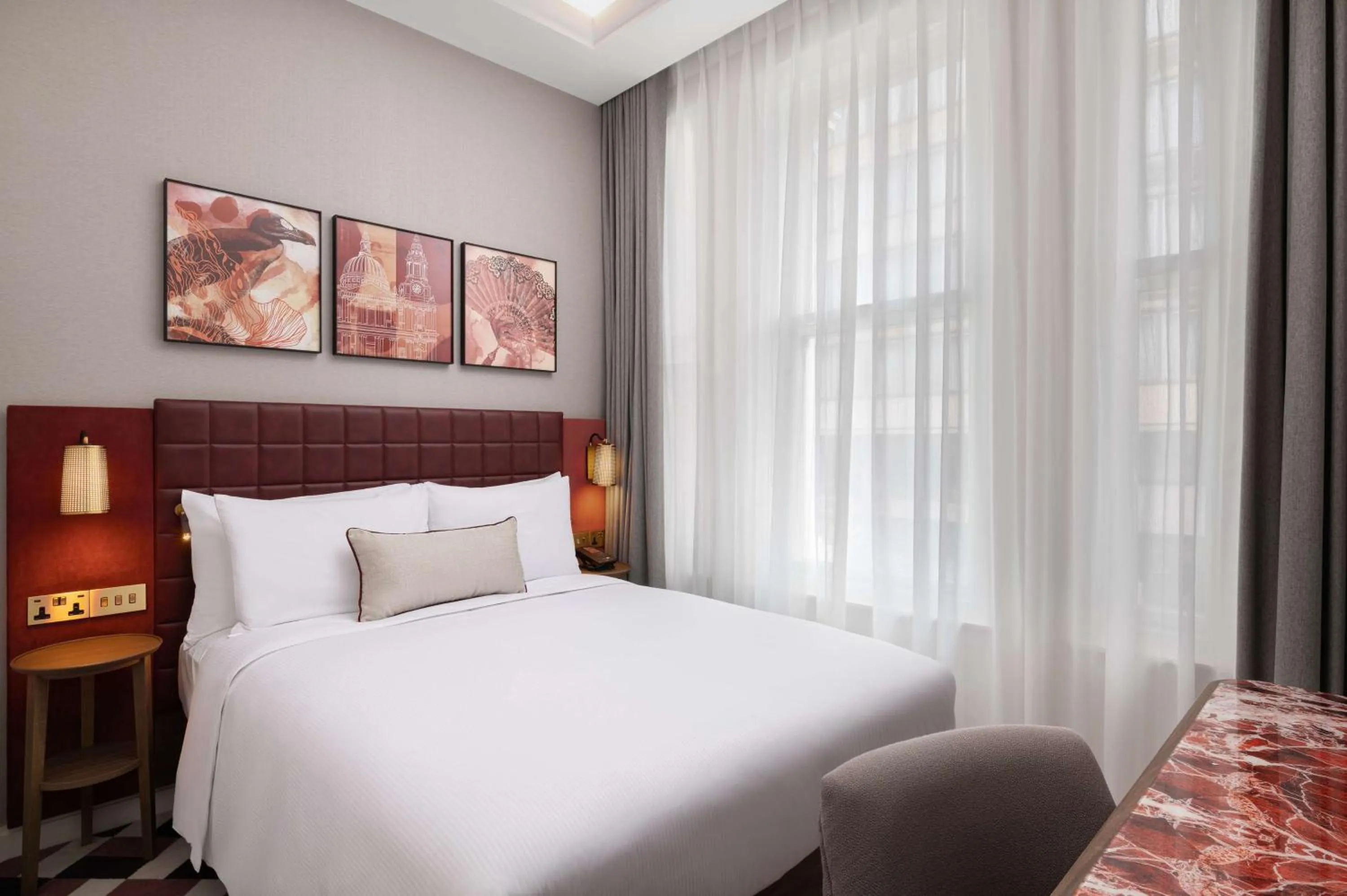 Bed in Lost Property St Pauls London, Curio Collection By Hilton