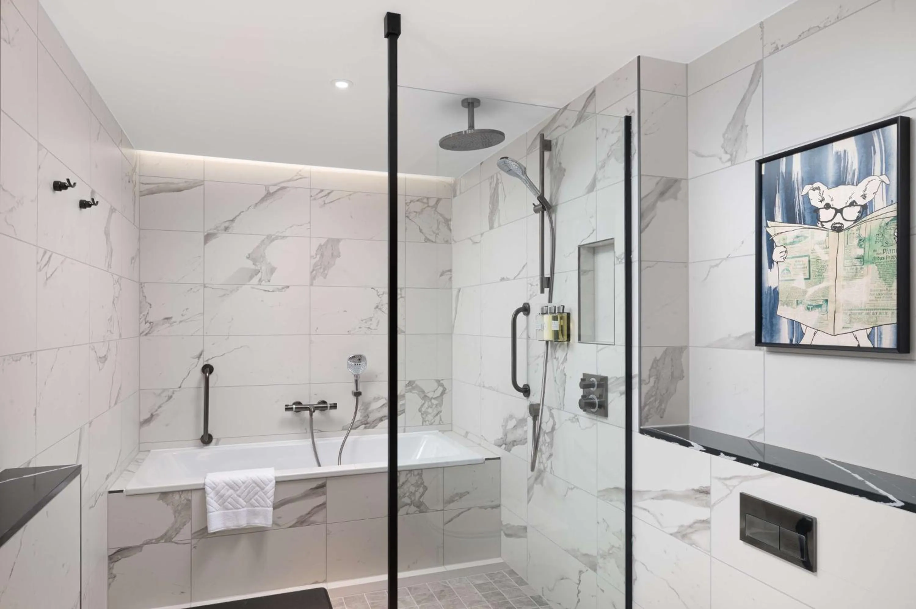 Bathroom in Lost Property St Pauls London, Curio Collection By Hilton