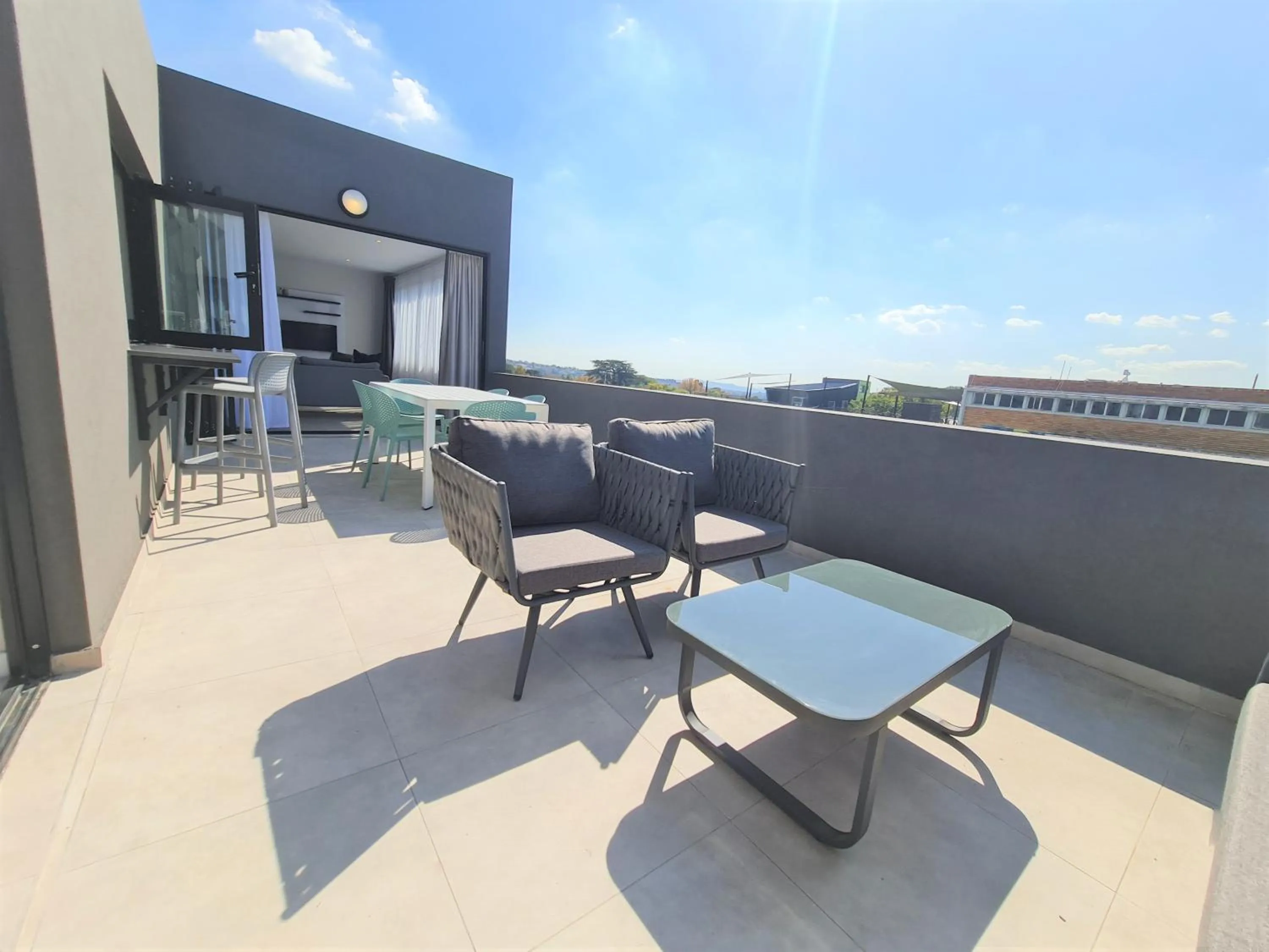 Patio in MINT Apartments Greenside