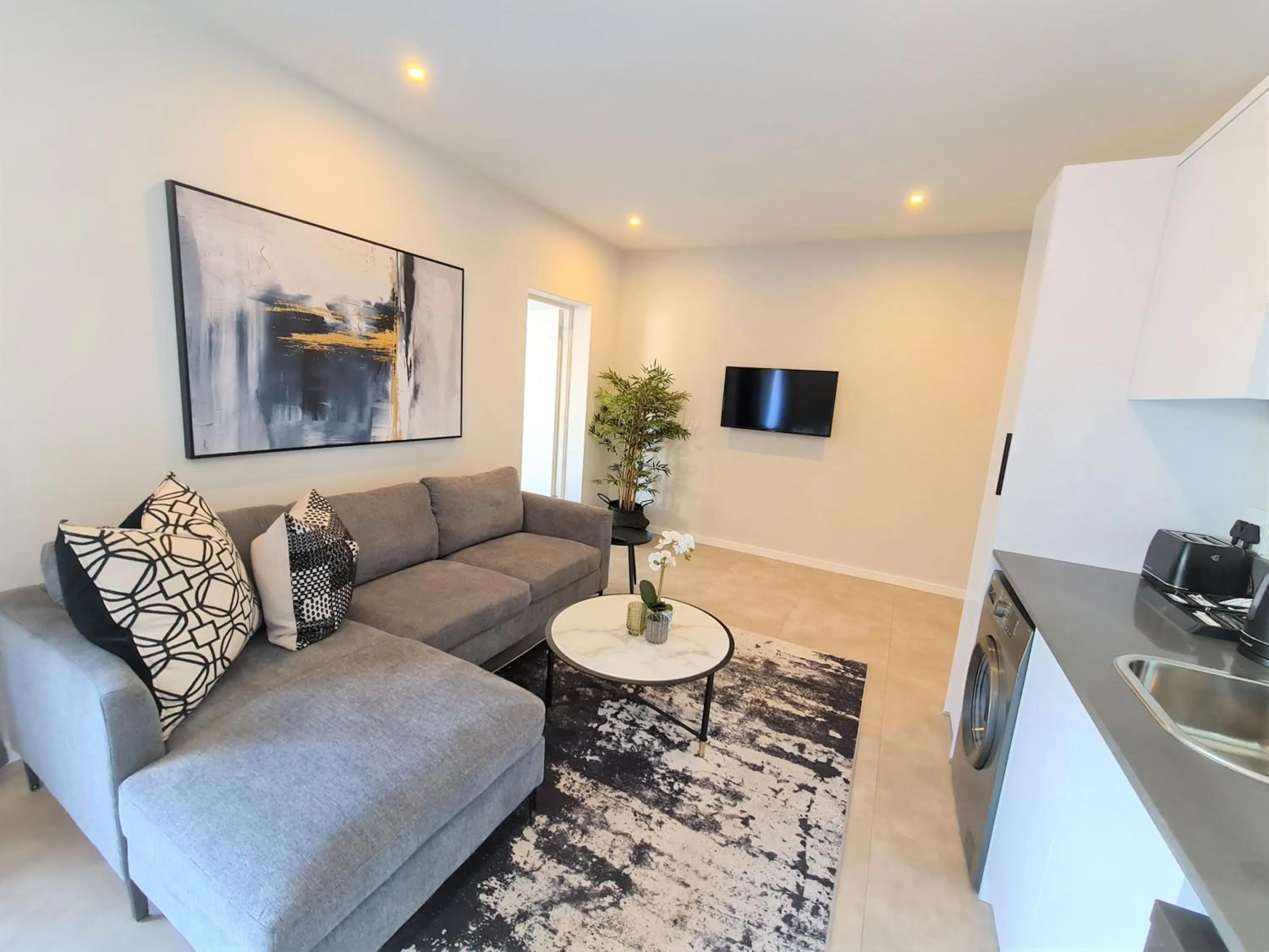 Living room in MINT Apartments Greenside