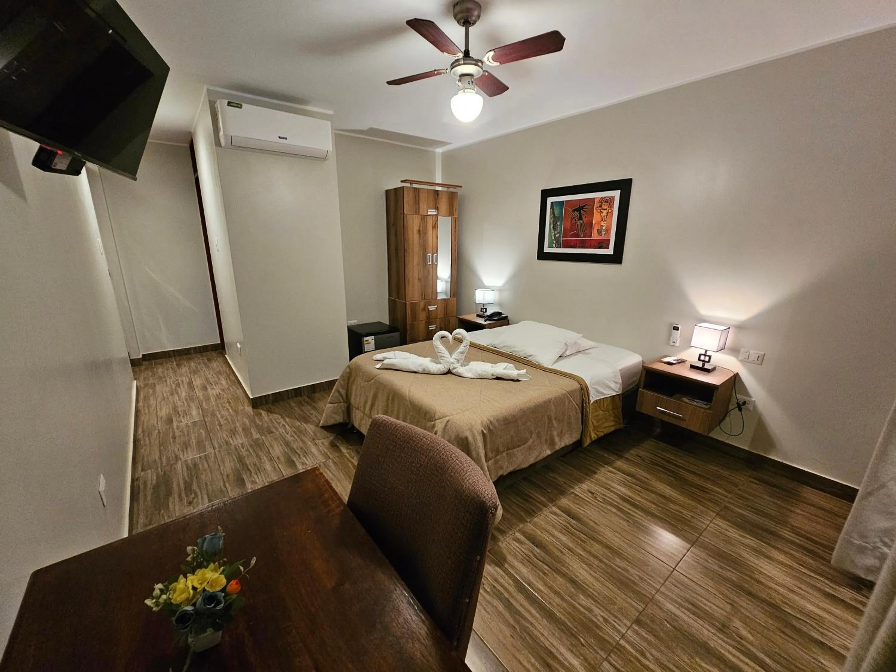 Bed in Hotel La Colina