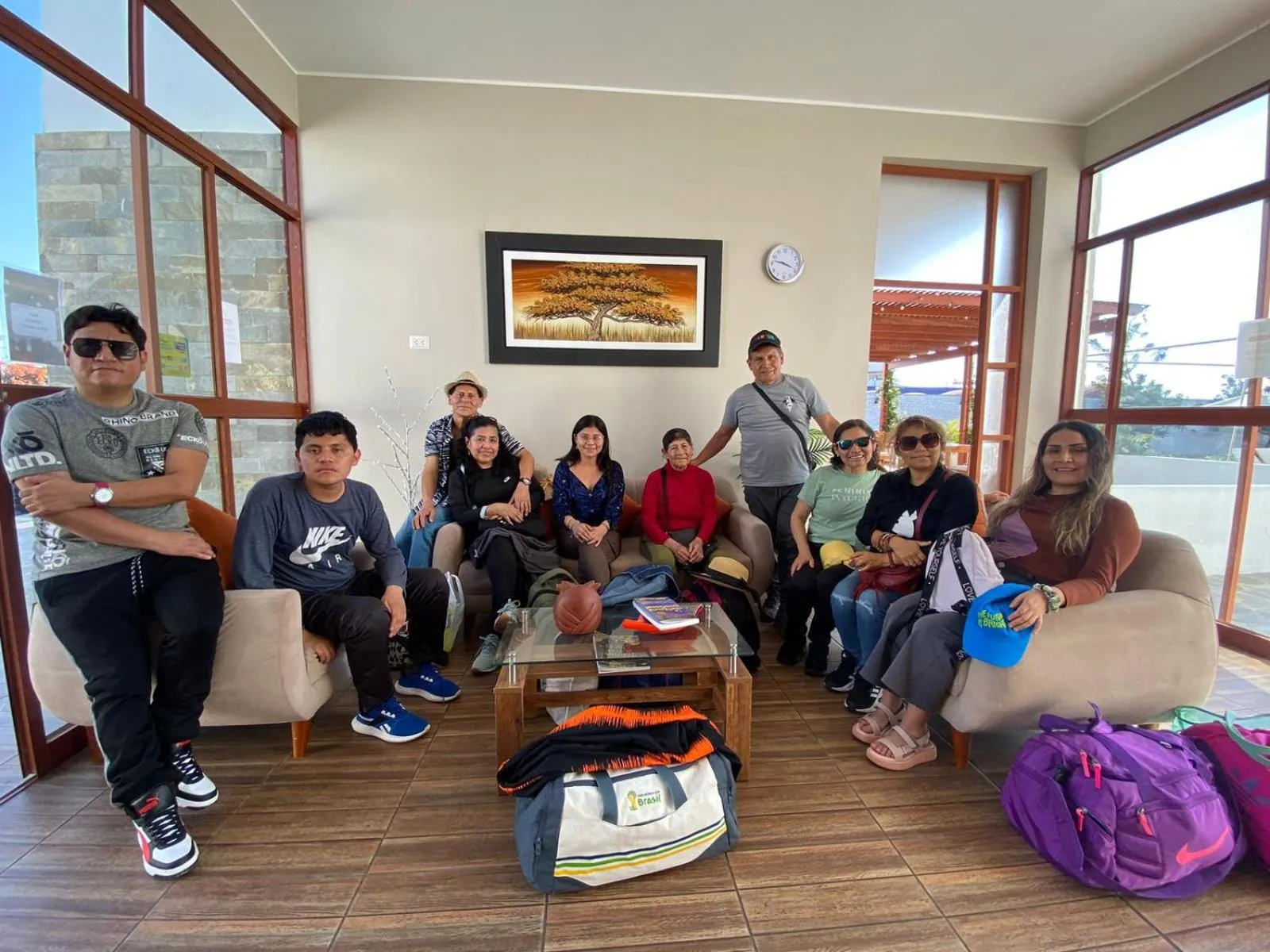 People in Hotel La Colina