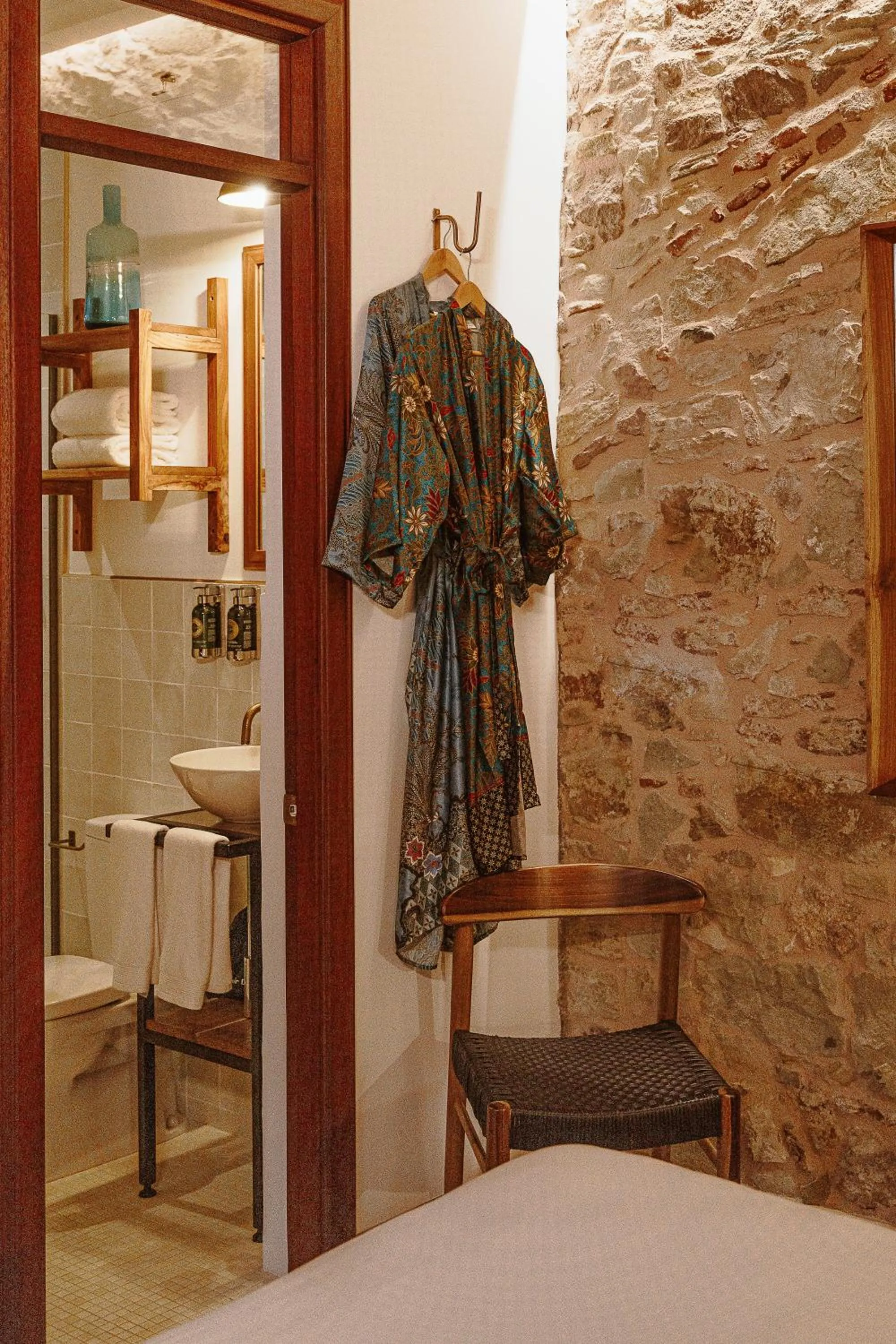 Bathroom, Bed in Amarla Boutique Hotel Casco Viejo - Adults Only
