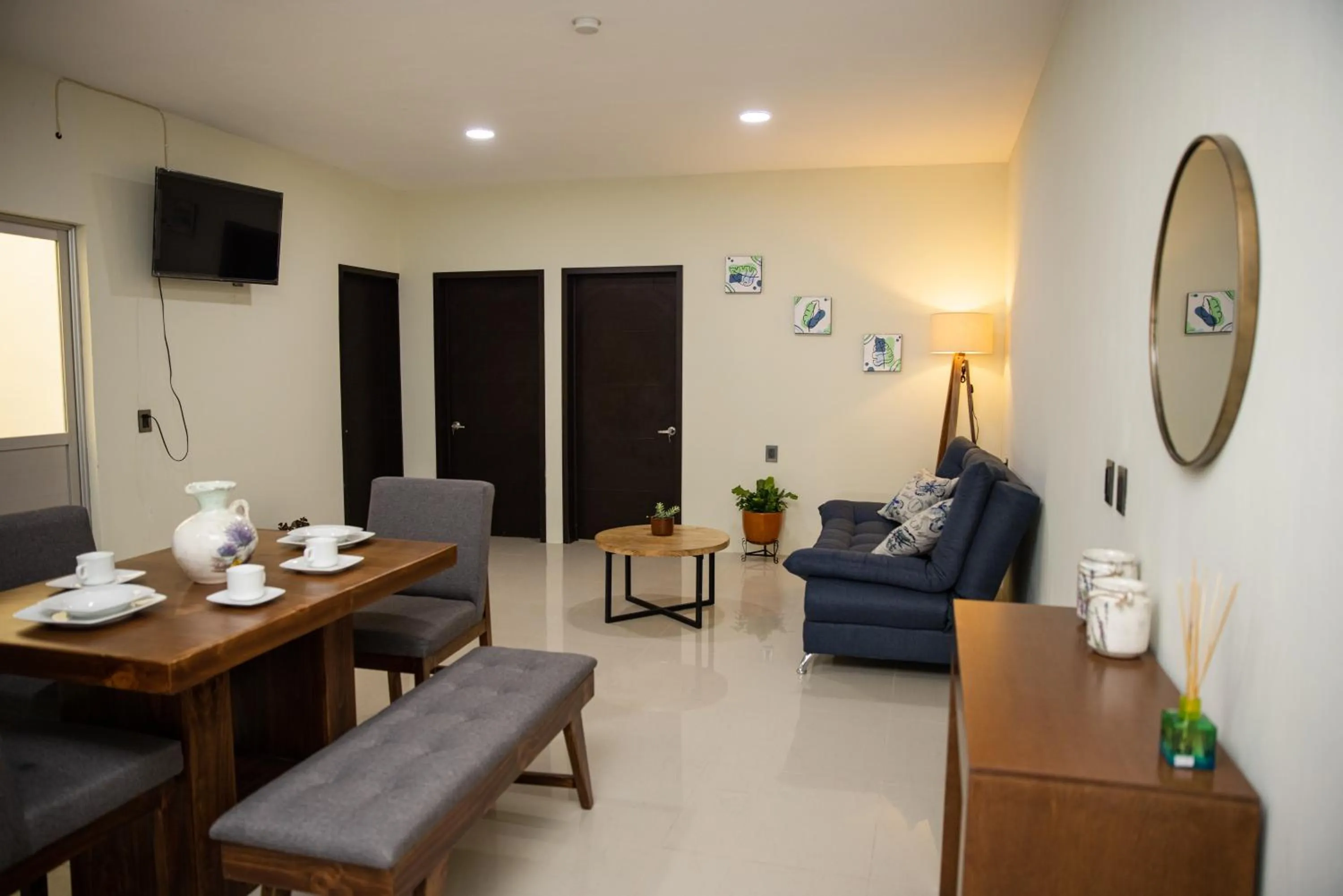 Living room in Hotel Casa Jima Agave