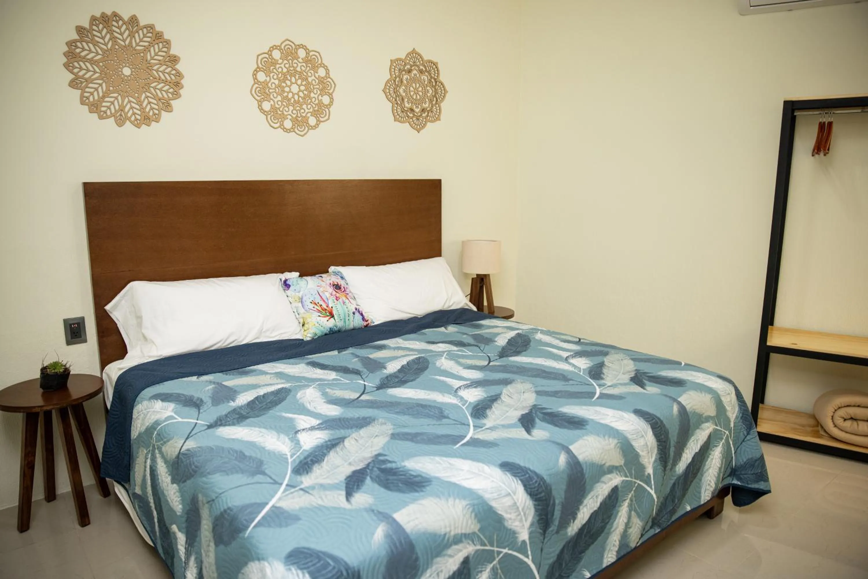 Bed in Hotel Casa Jima Agave