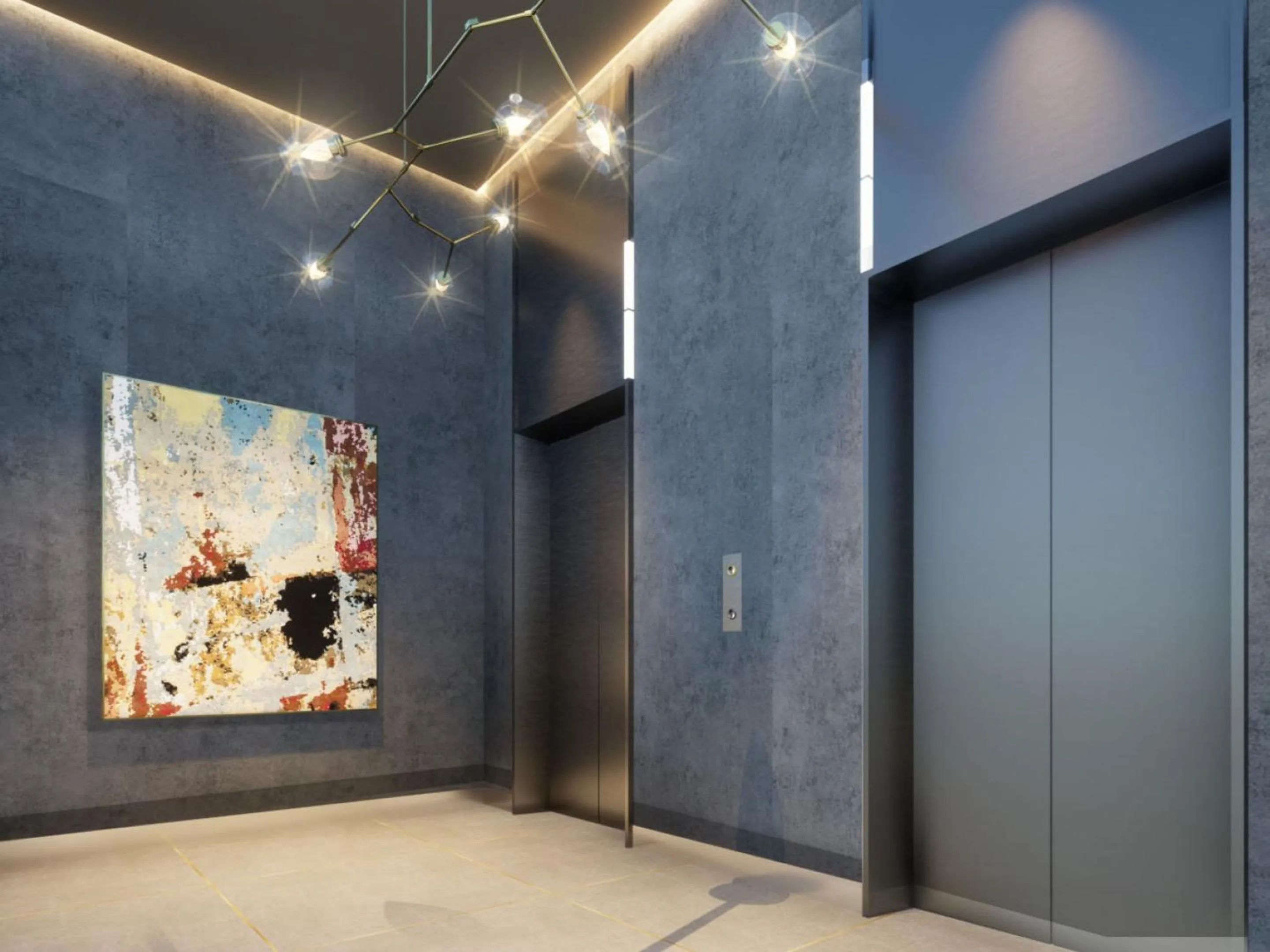 elevator in Akabane Holic Hotel