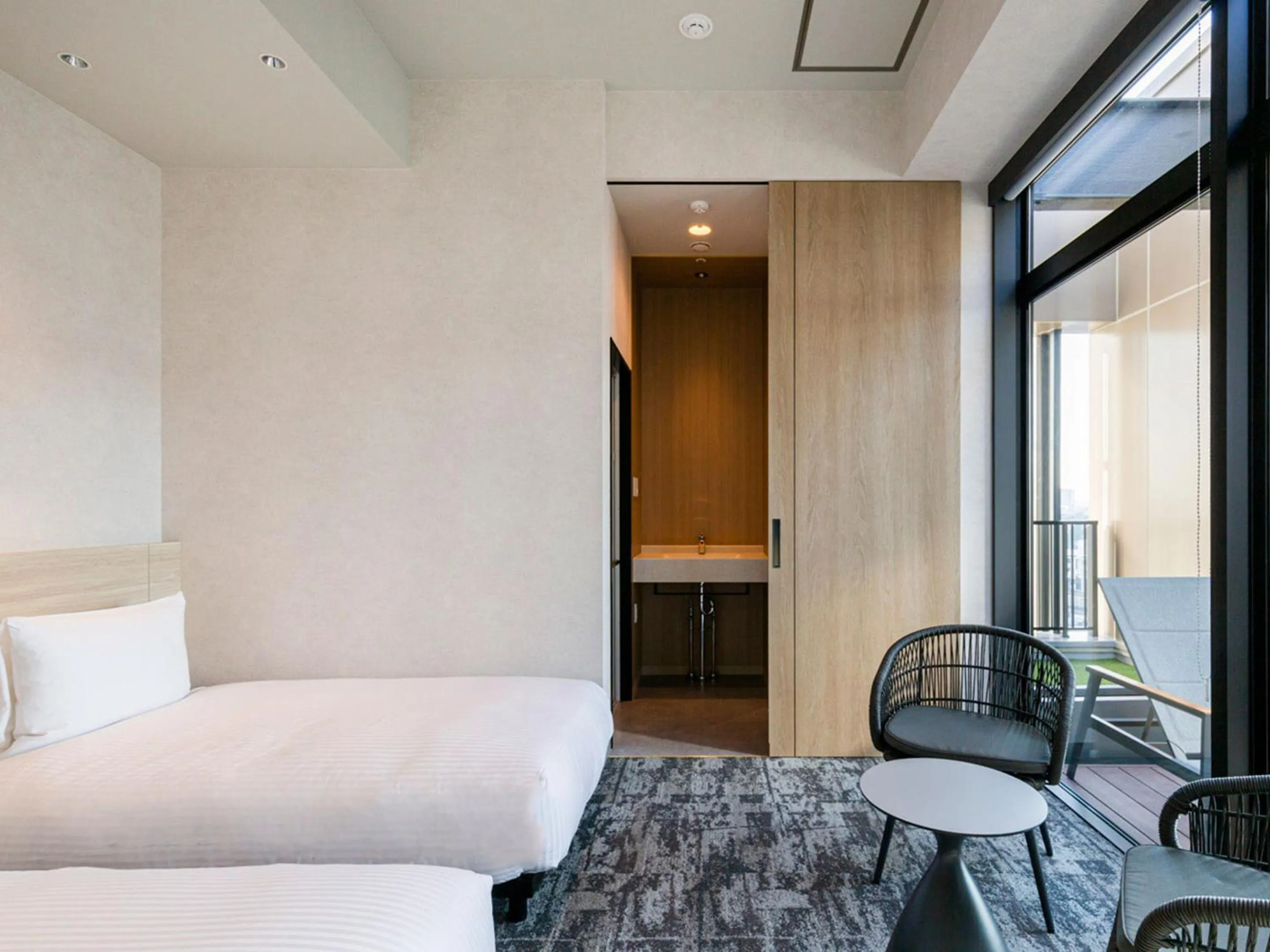 Bed in Akabane Holic Hotel