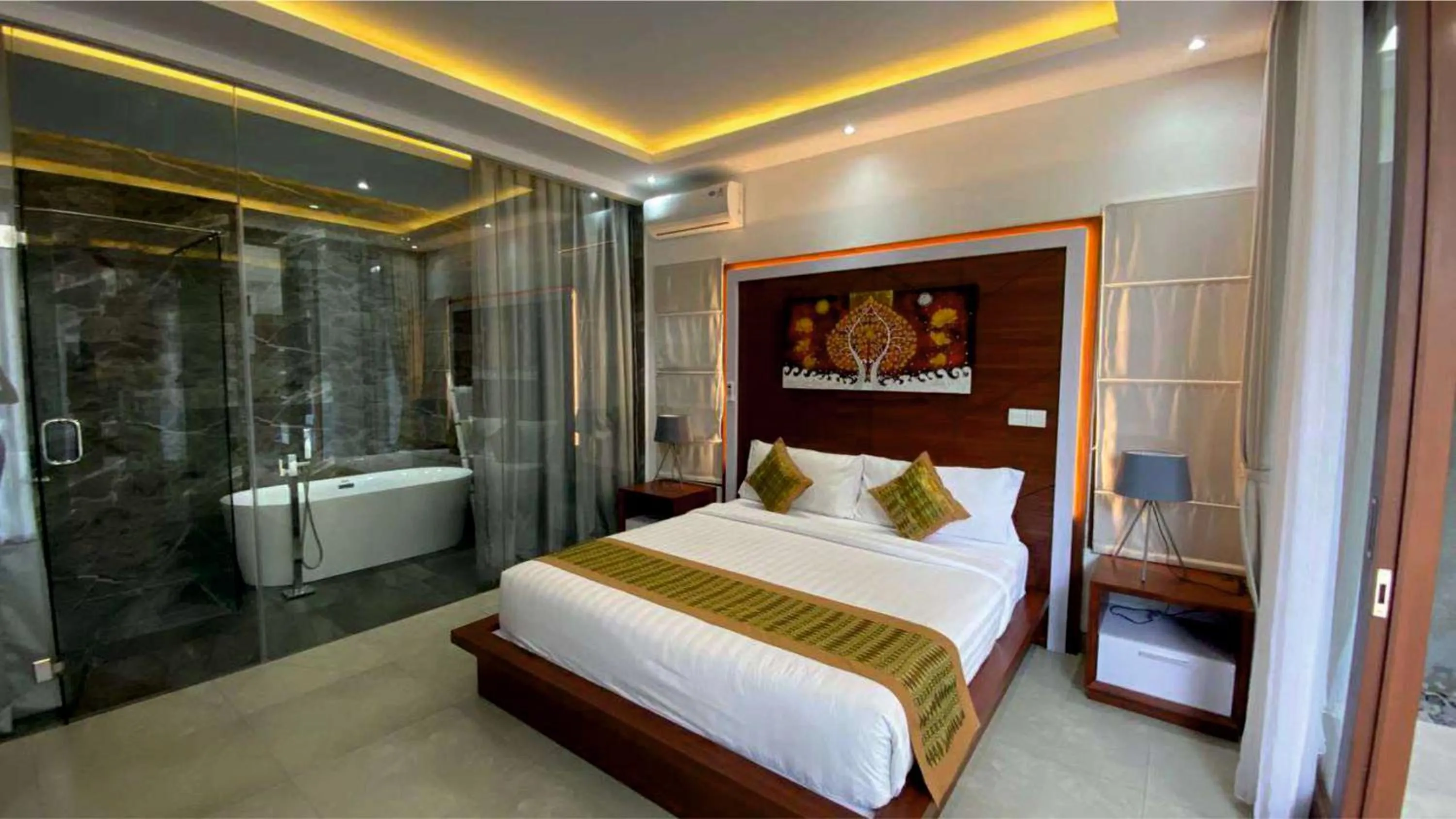 Bed in Puri Keraton Seminyak