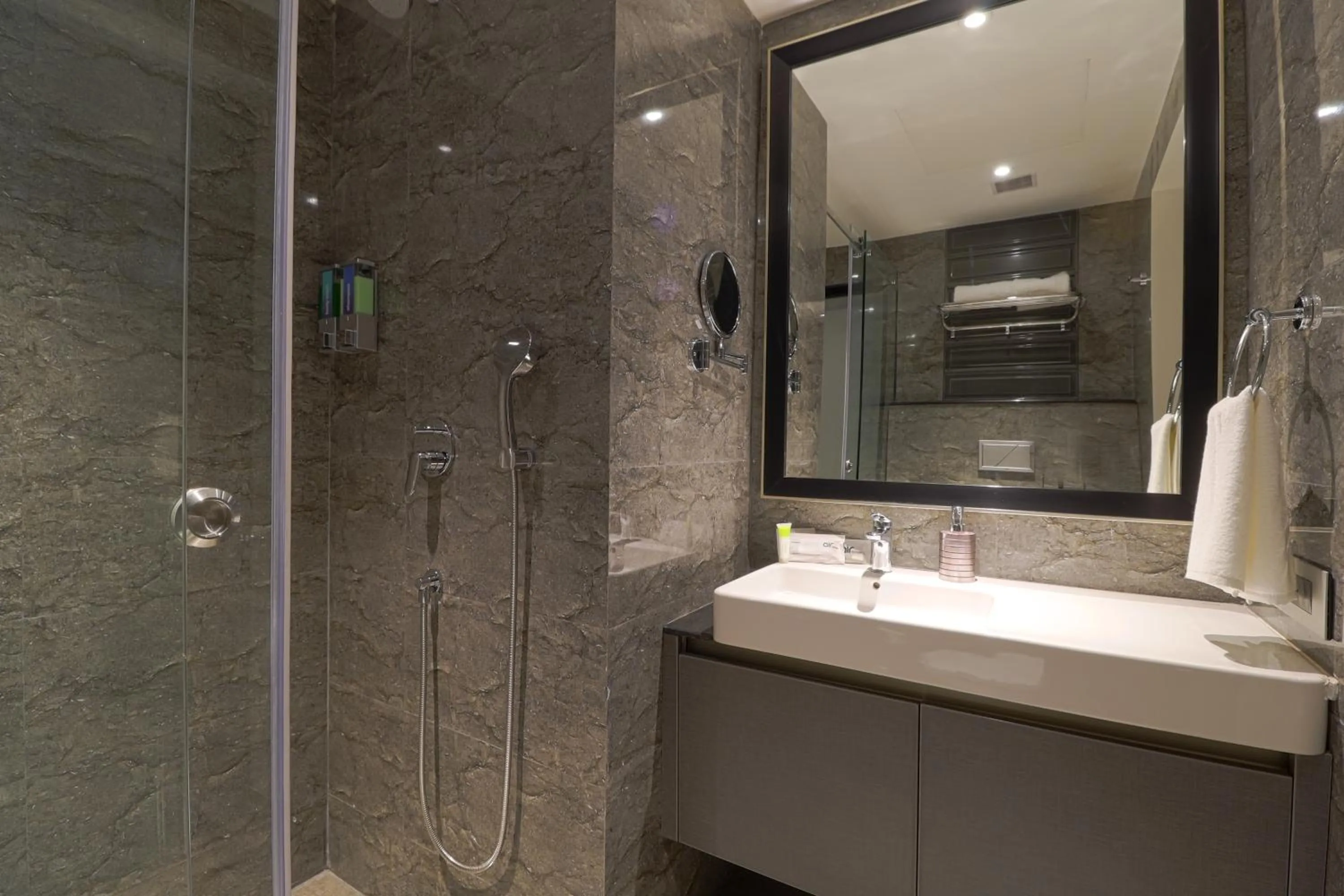 Shower in AIR by Ahuja Residences