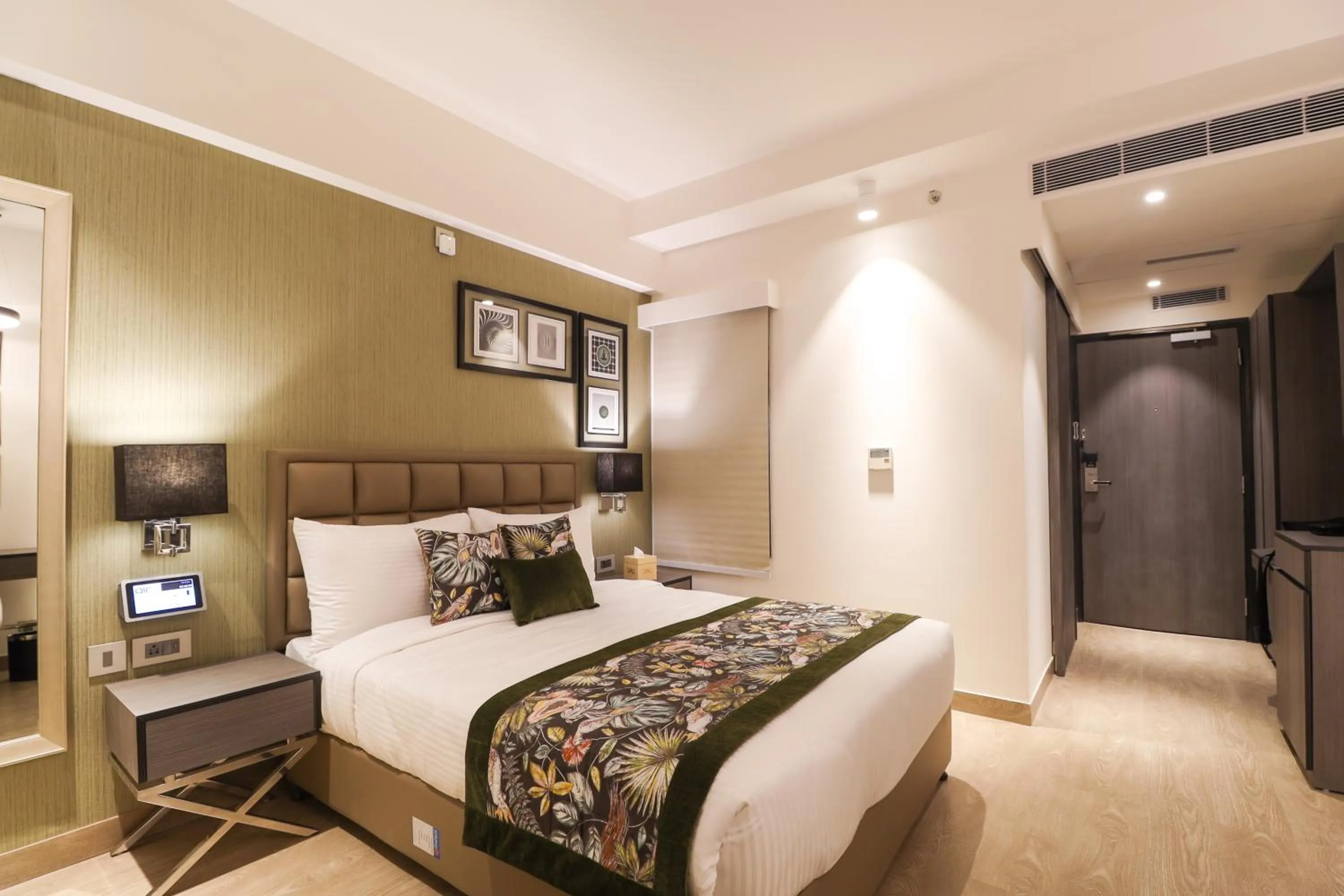 Bedroom, Bed in AIR by Ahuja Residences