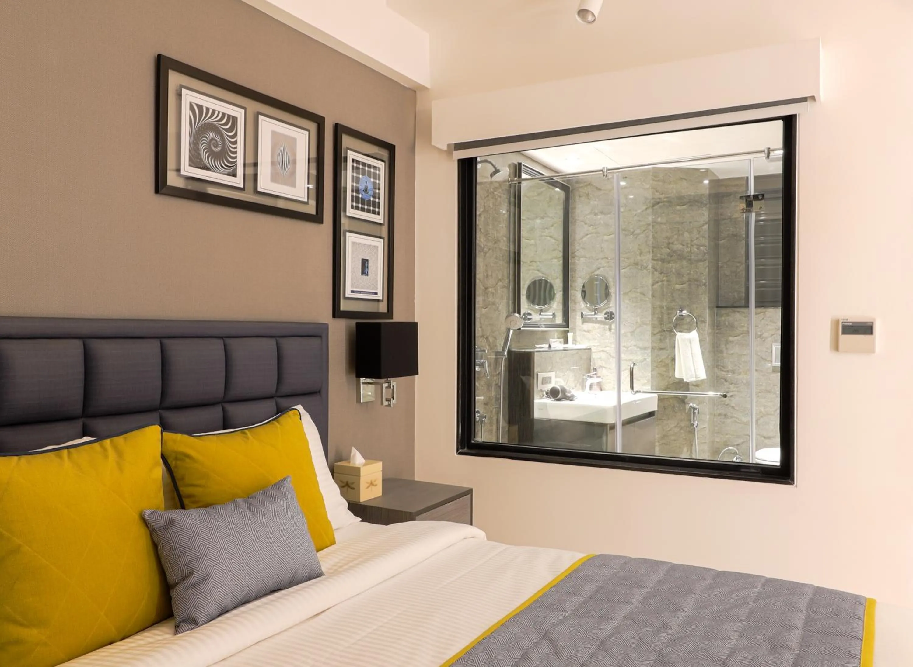 Bed in AIR by Ahuja Residences