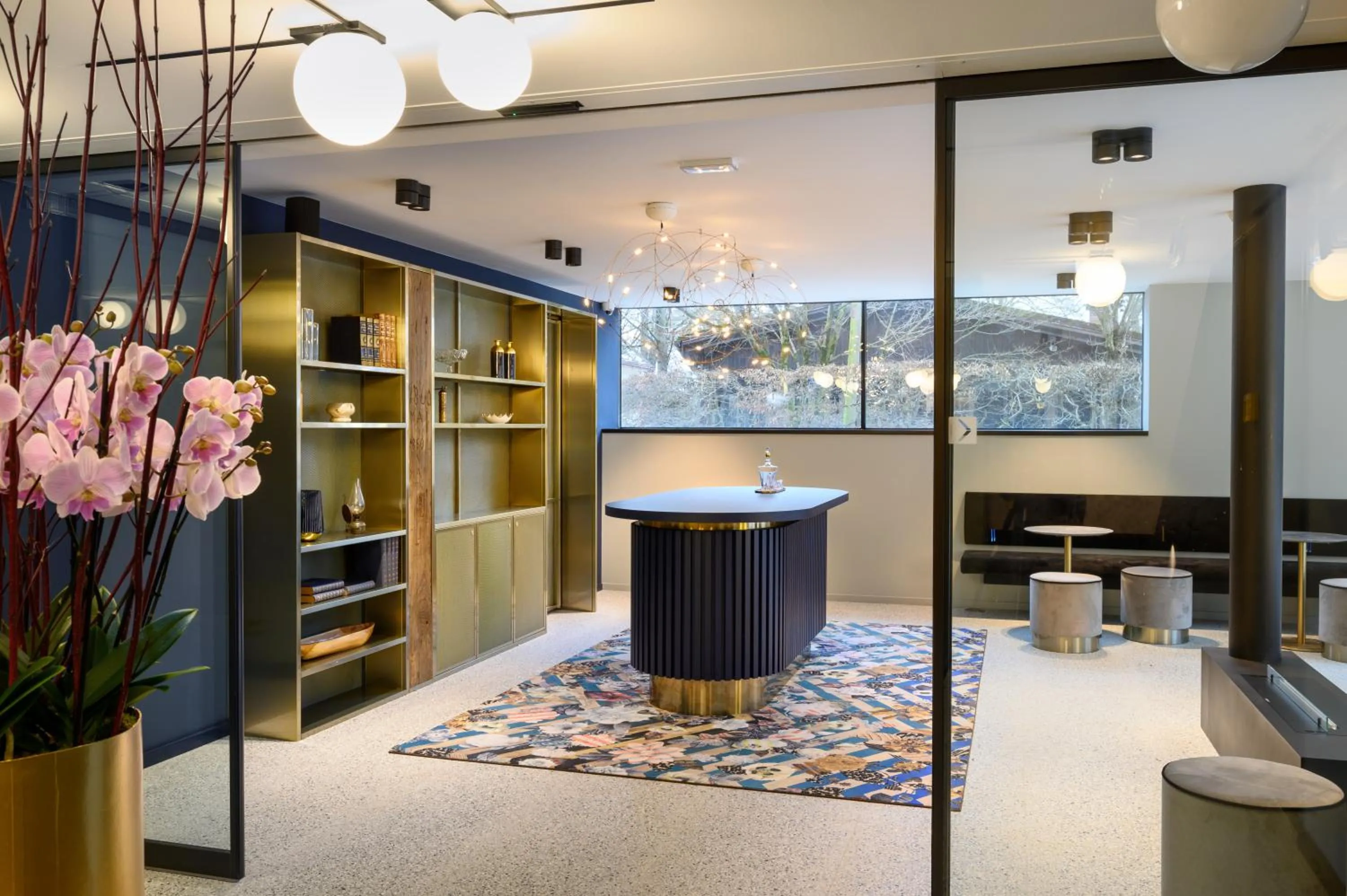 Lobby or reception in Hotel Čad