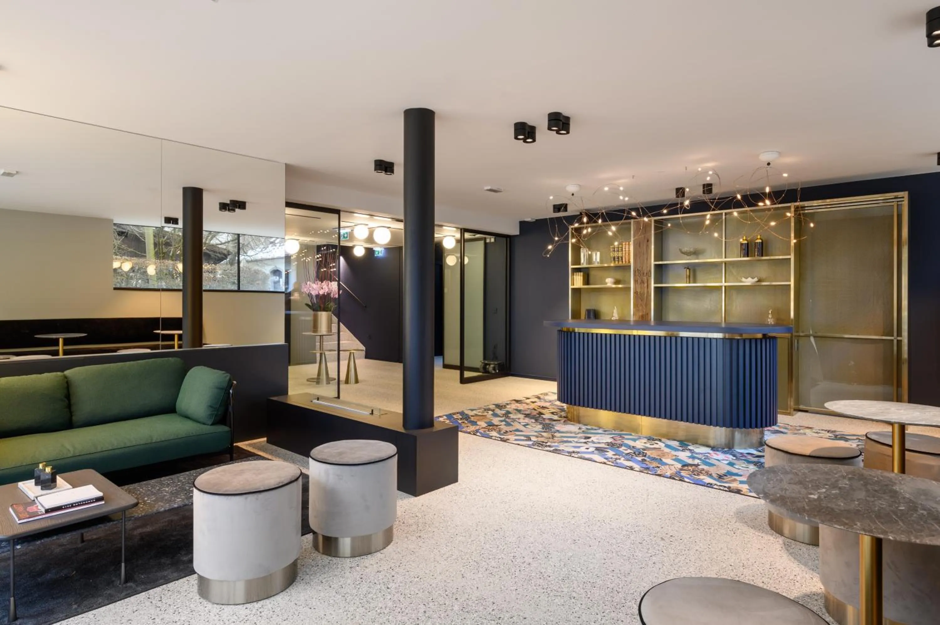 Lobby or reception in Hotel Čad