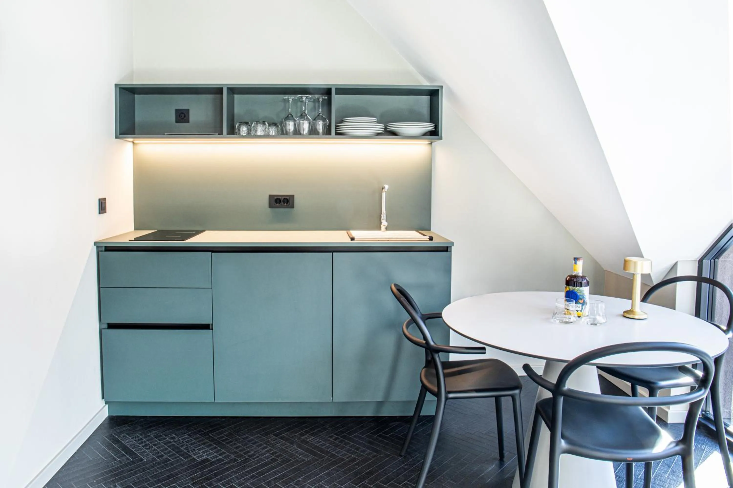 kitchen in Hotel Čad