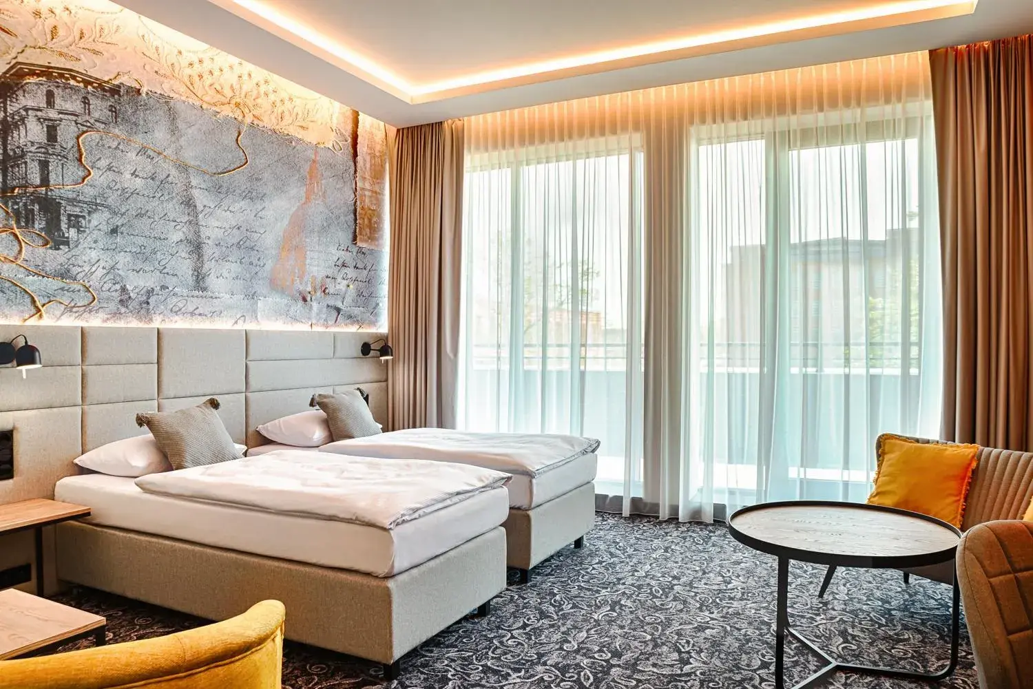 Standard Twin Room in Hotel The Loom Standard Twin Room in Hotel The Loom