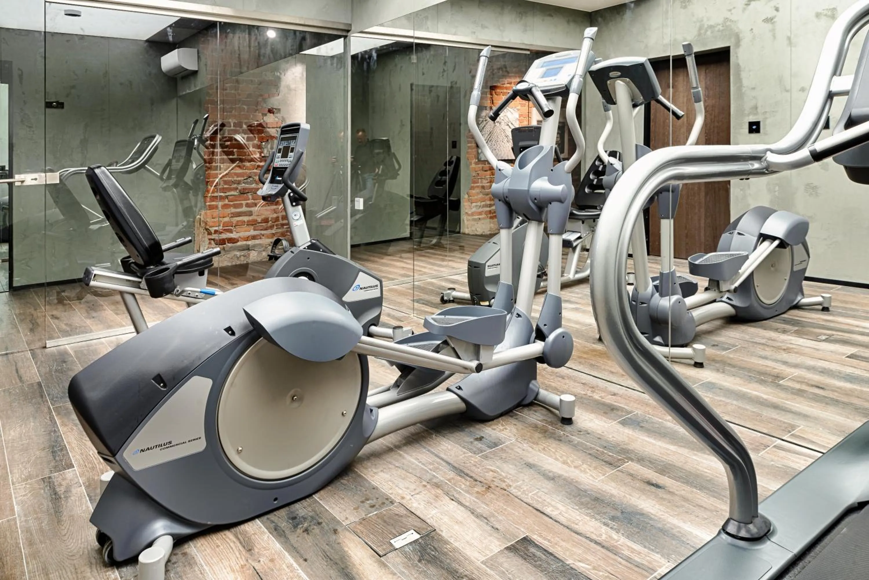 Fitness centre/facilities in Hotel The Loom