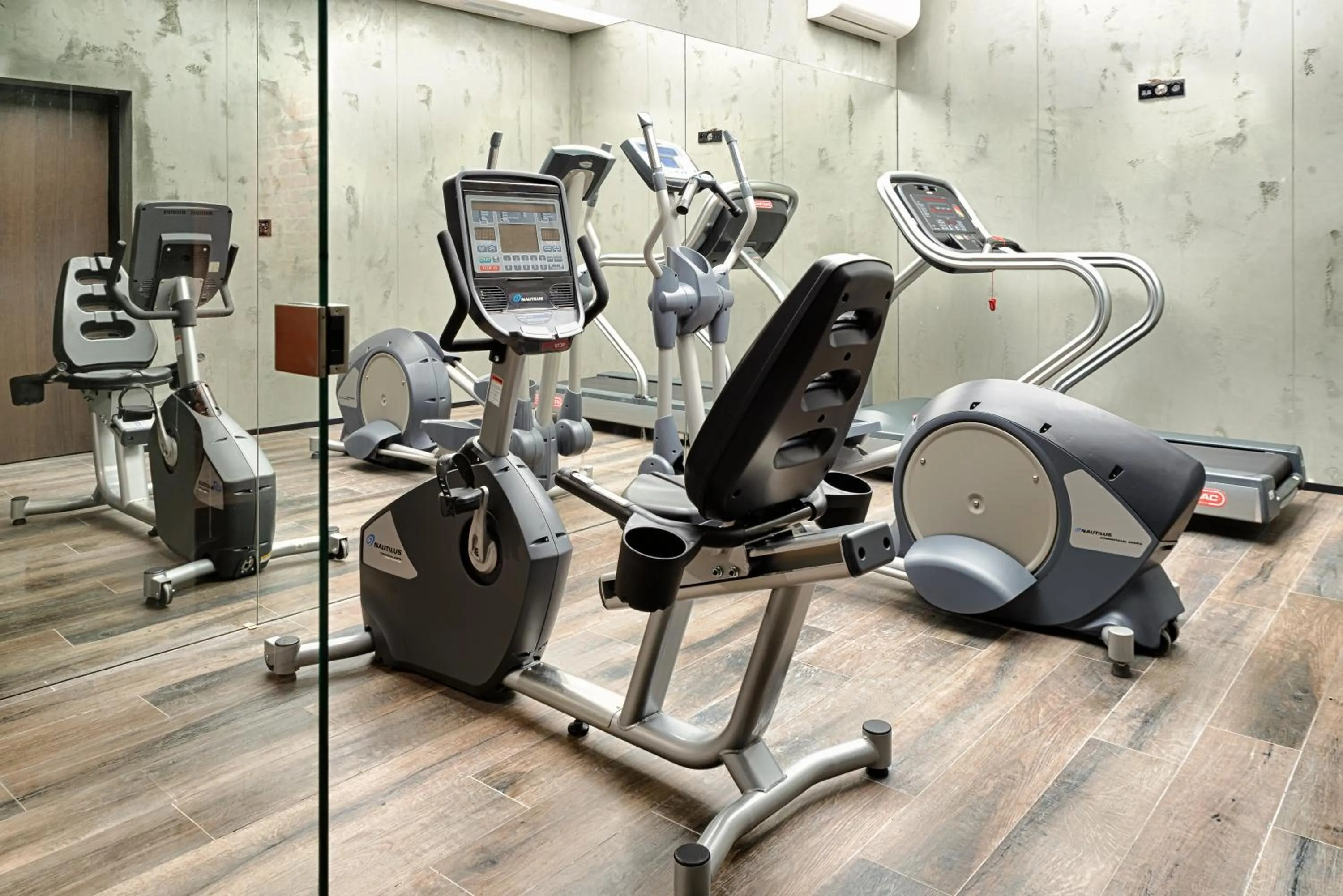 Fitness centre/facilities in Hotel The Loom