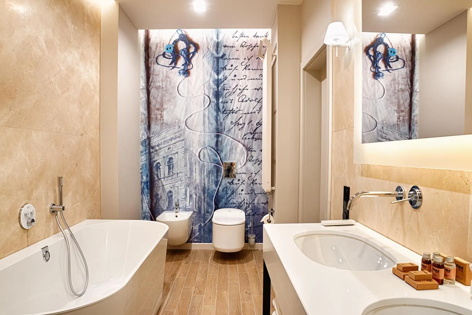 Shower in Hotel The Loom