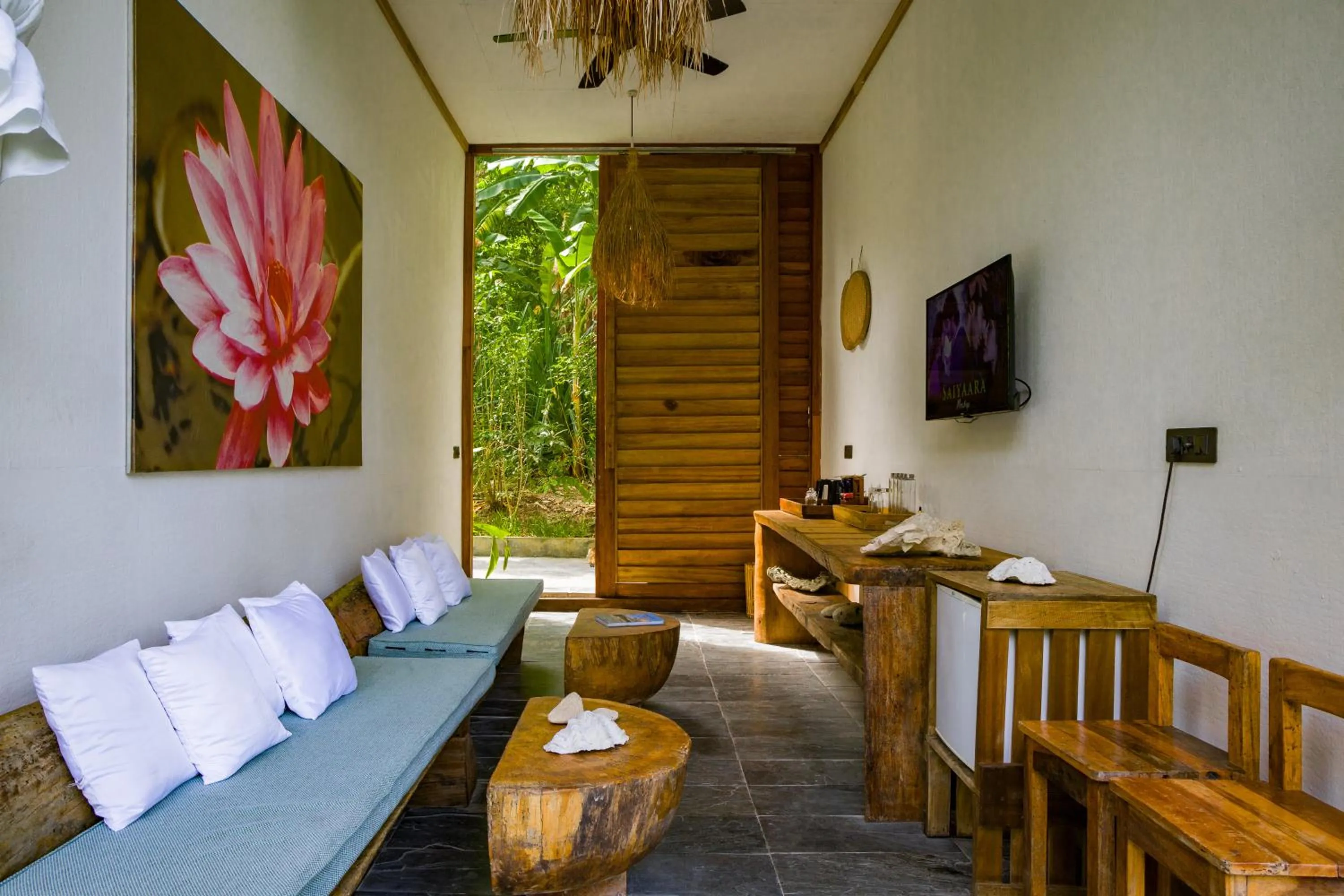 Living room in Satya Boutique Resort & Spa