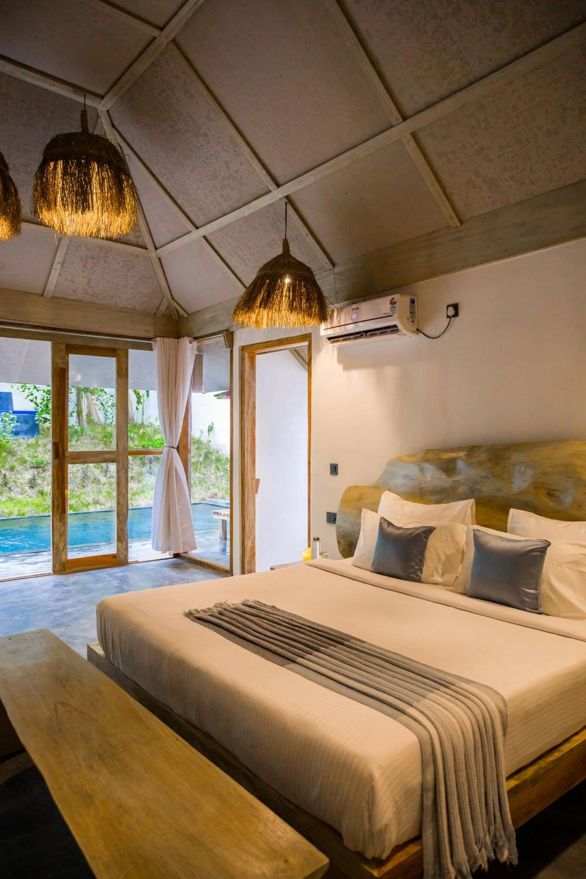 Bedroom, Bed in Satya Boutique Resort & Spa