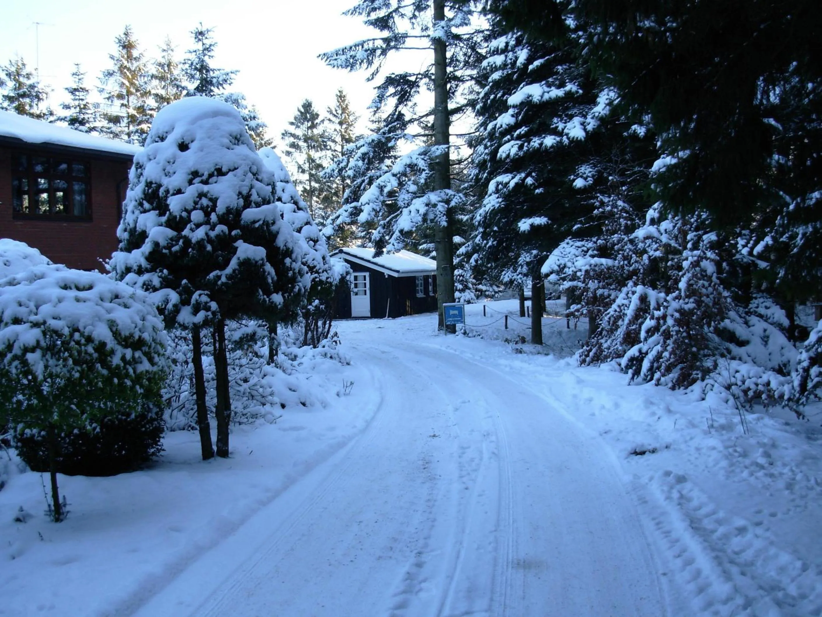 Facade/entrance in Gregersminde