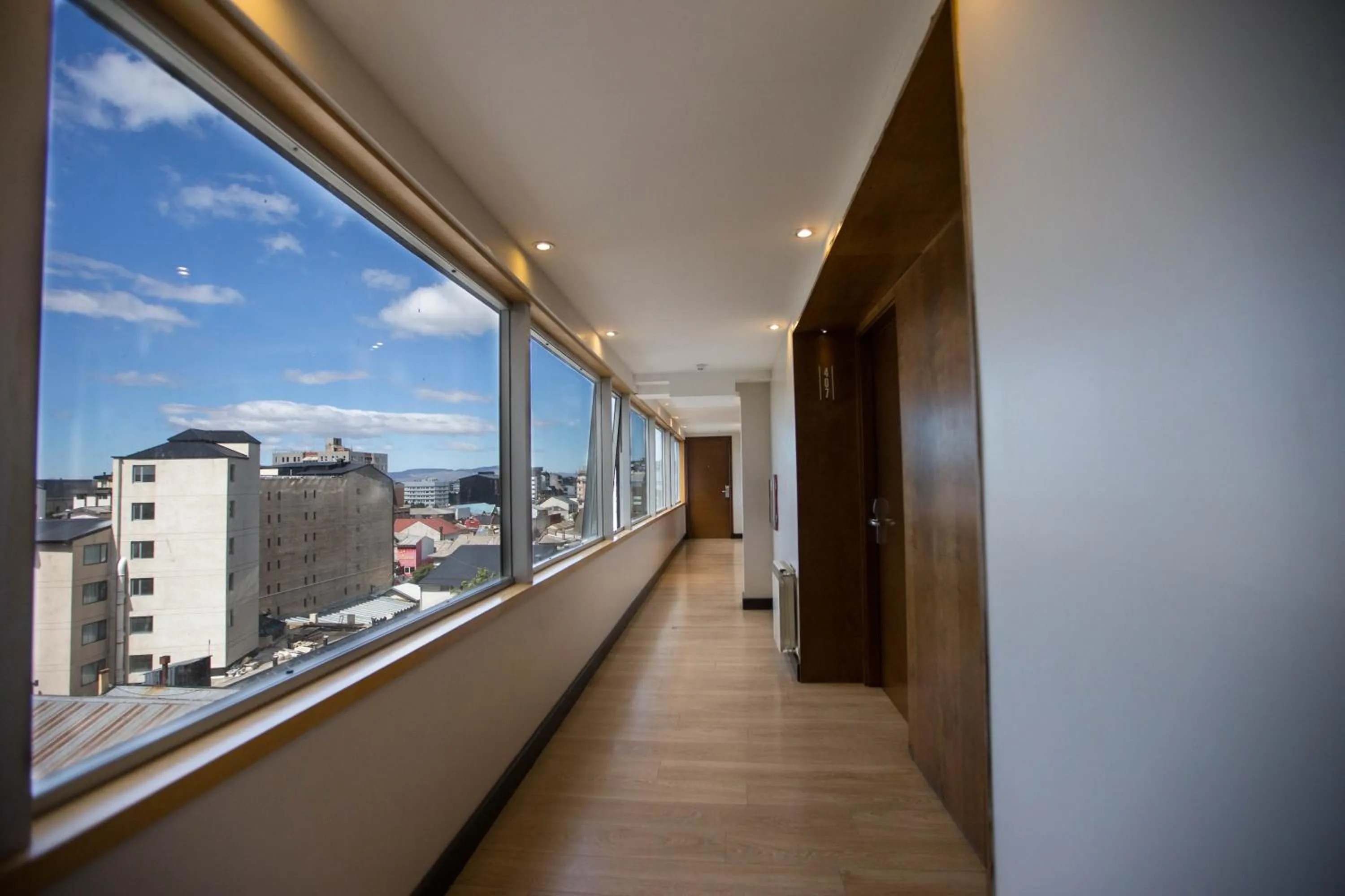 City view in Hotel Bariloche Suites