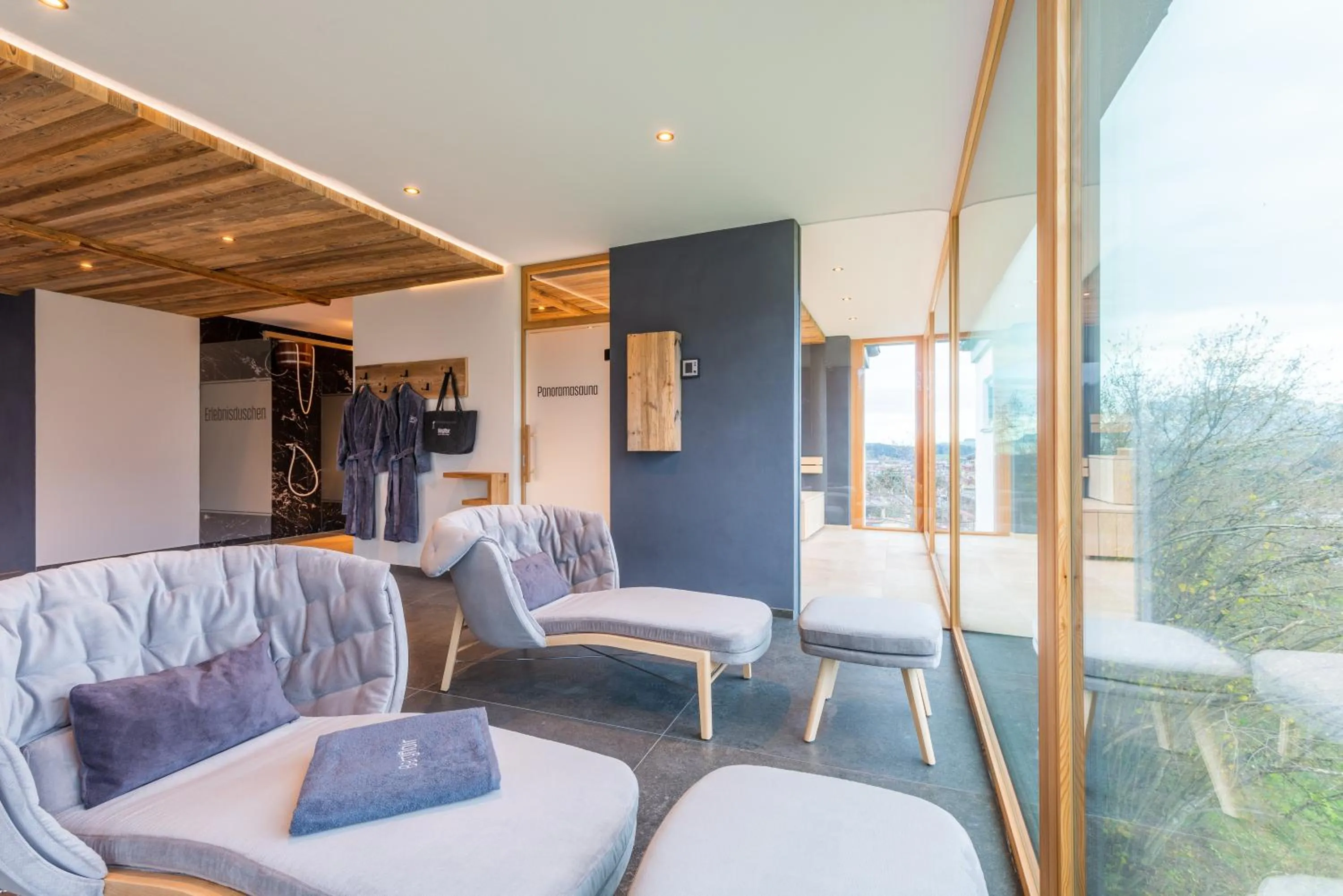 Sauna in Hotel Bergflair