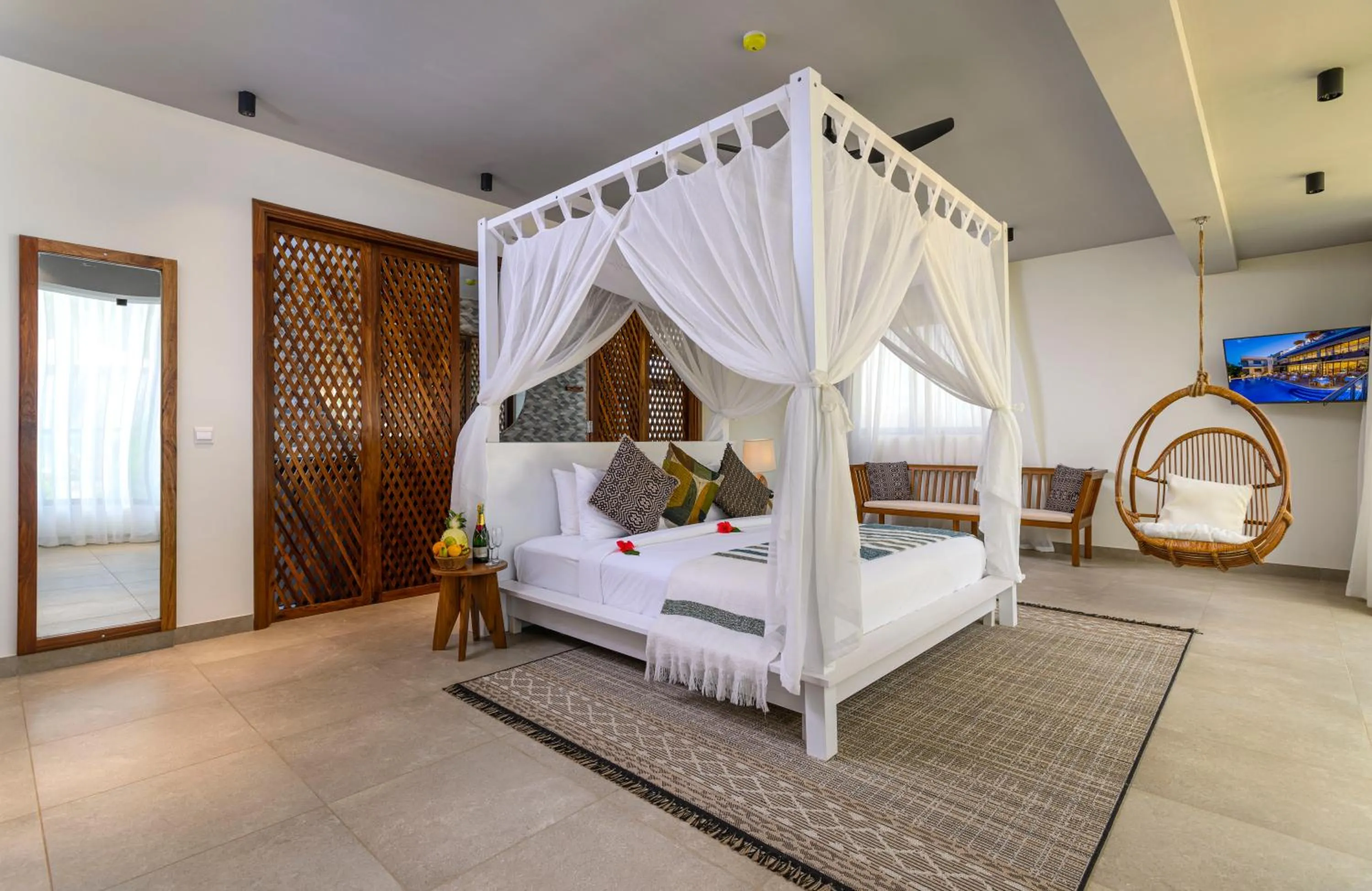 Photo of the whole room, Bed in TOA Hotel & Spa Zanzibar