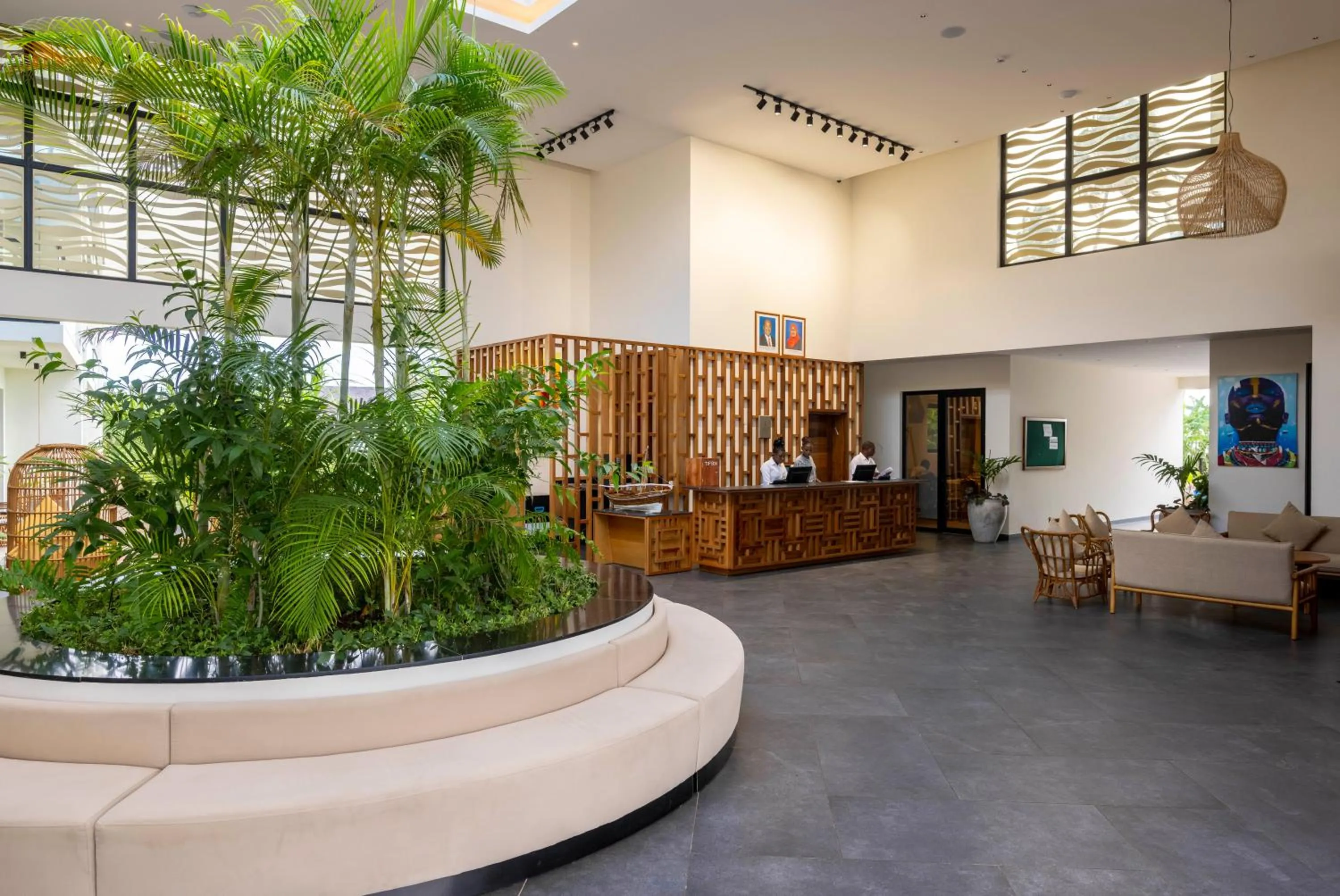 Lobby or reception in TOA Hotel & Spa Zanzibar