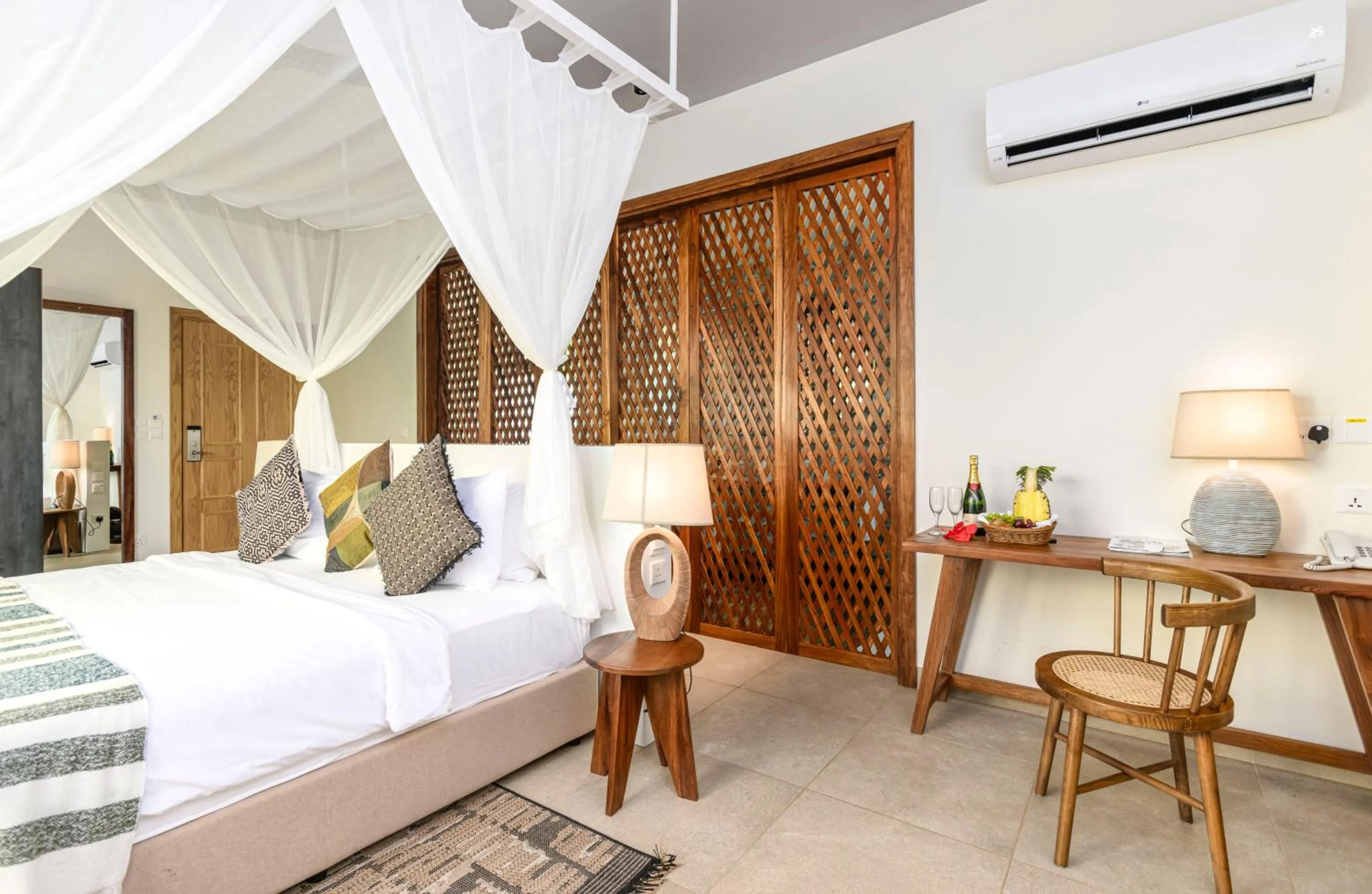 Photo of the whole room, Bed in TOA Hotel & Spa Zanzibar