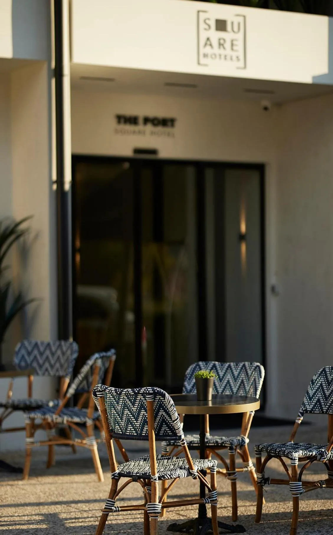 Facade/entrance in The Port Square Hotel