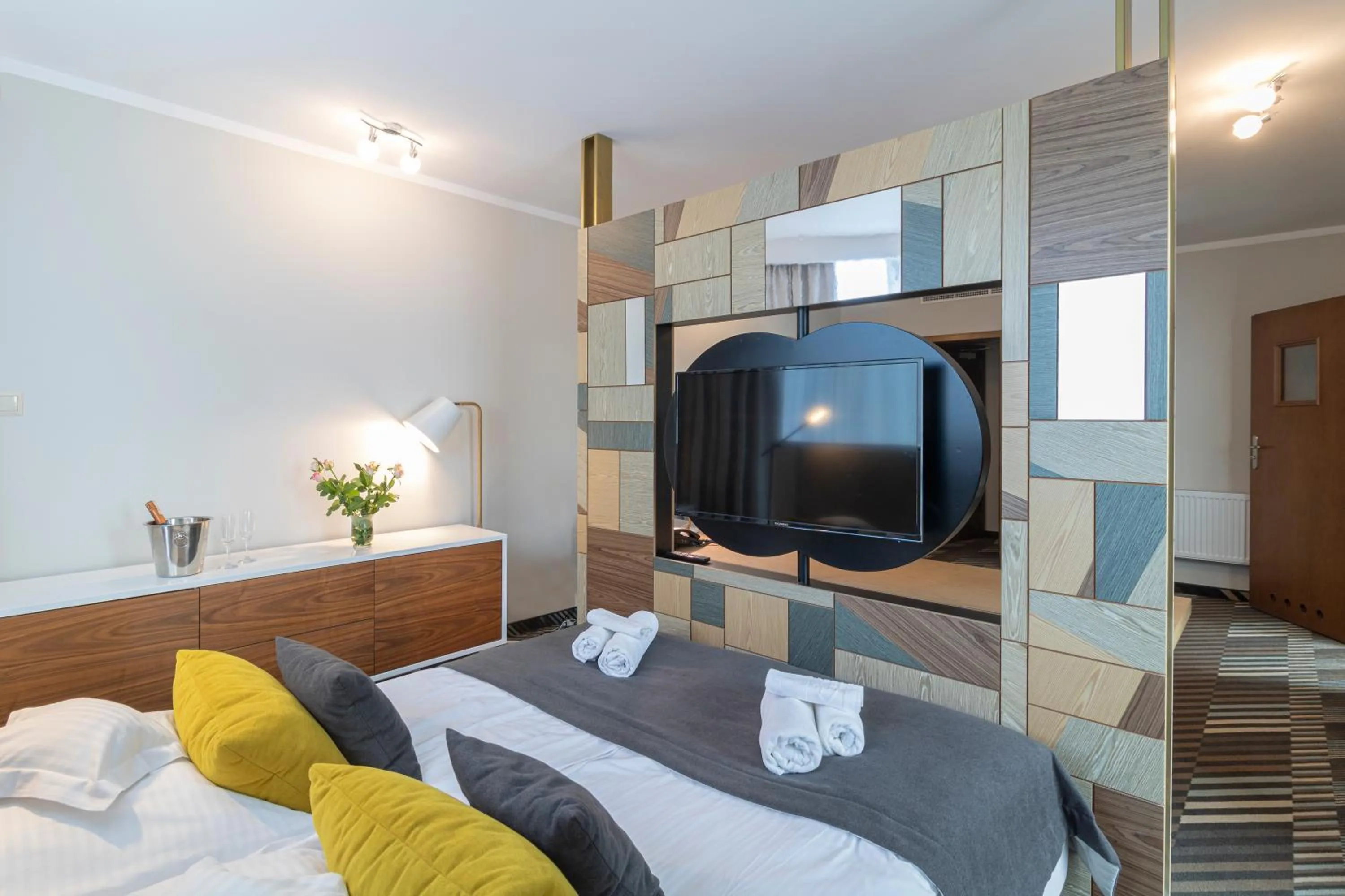 Bed in Sandra Spa Pogorzelica & Aquapark