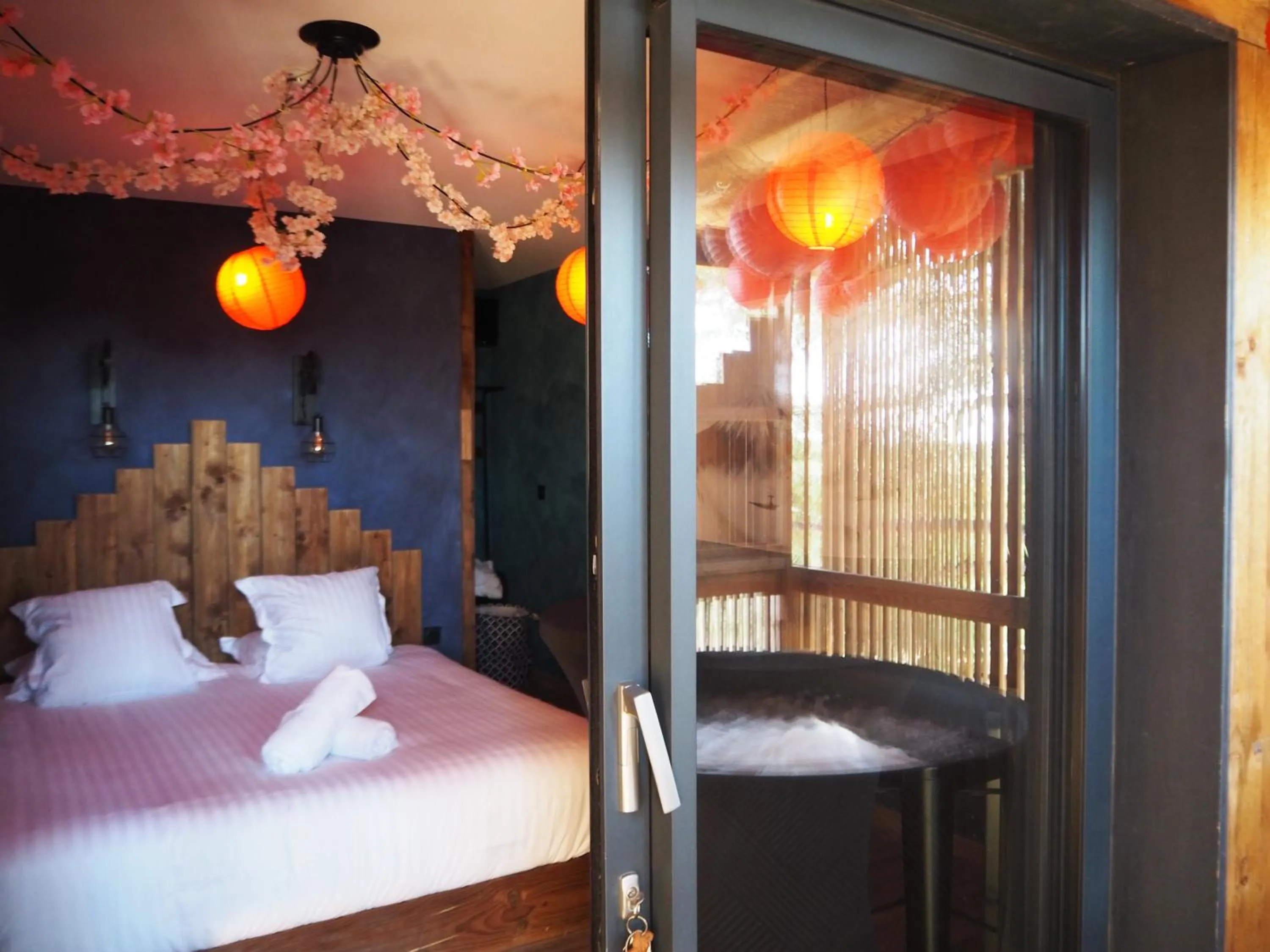 Bed in Villa Occitana