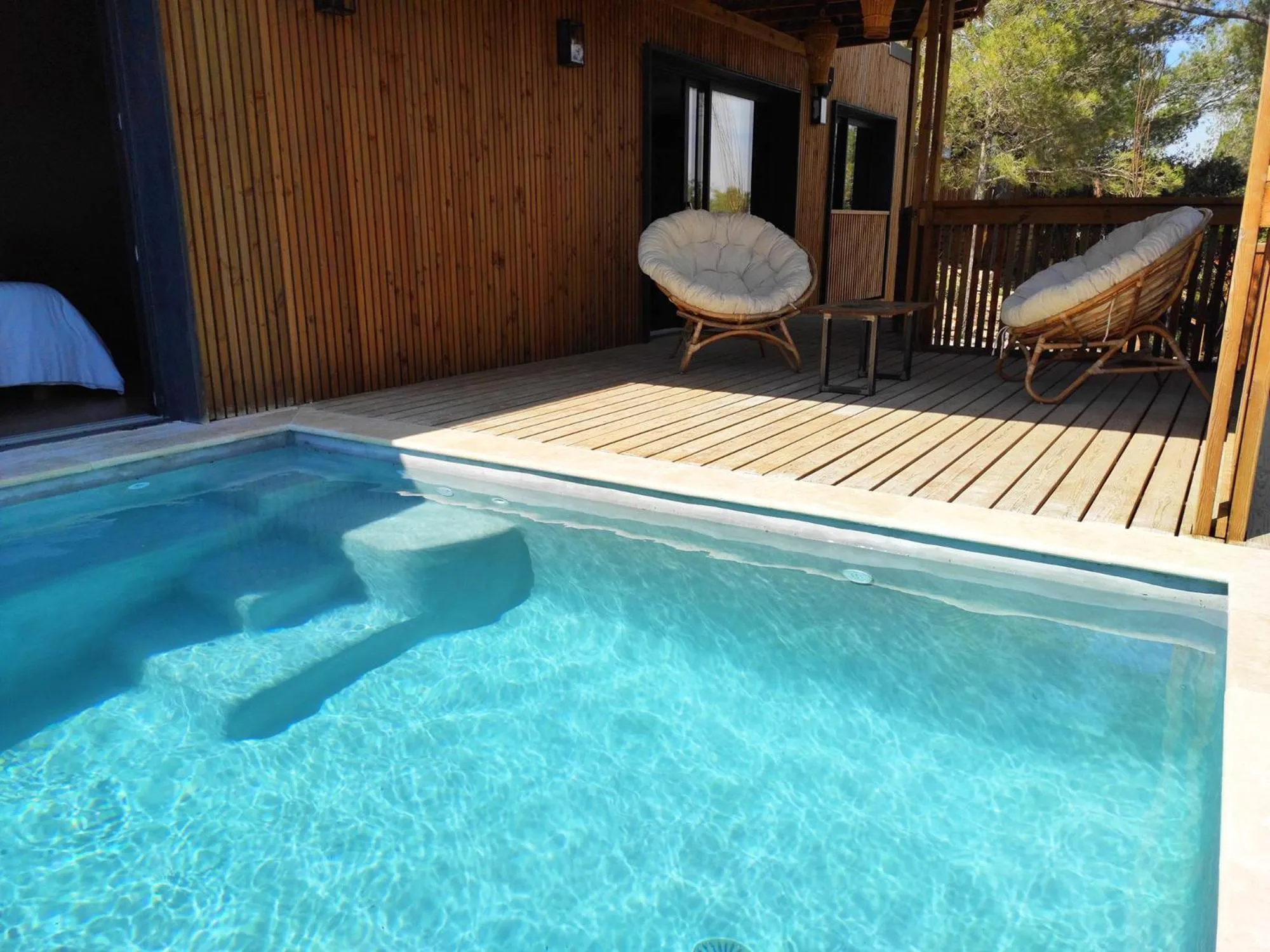 Patio in Villa Occitana