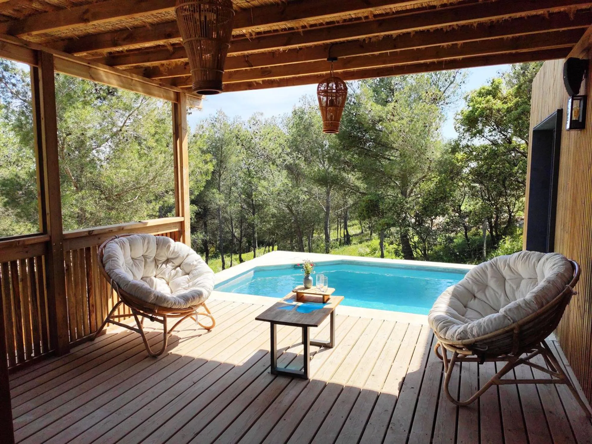 Patio in Villa Occitana