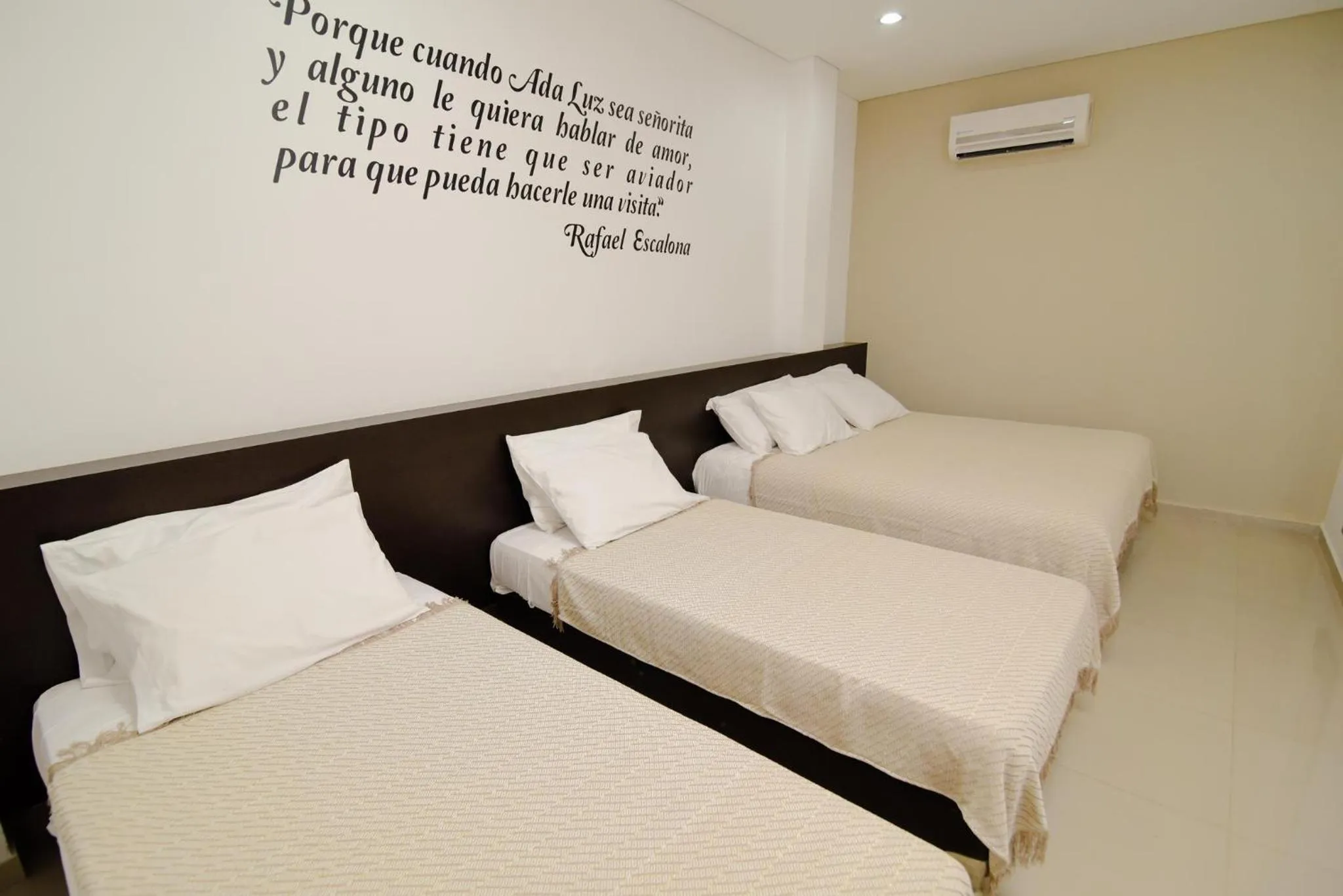 Bed in Hotel Maranata Valledupar