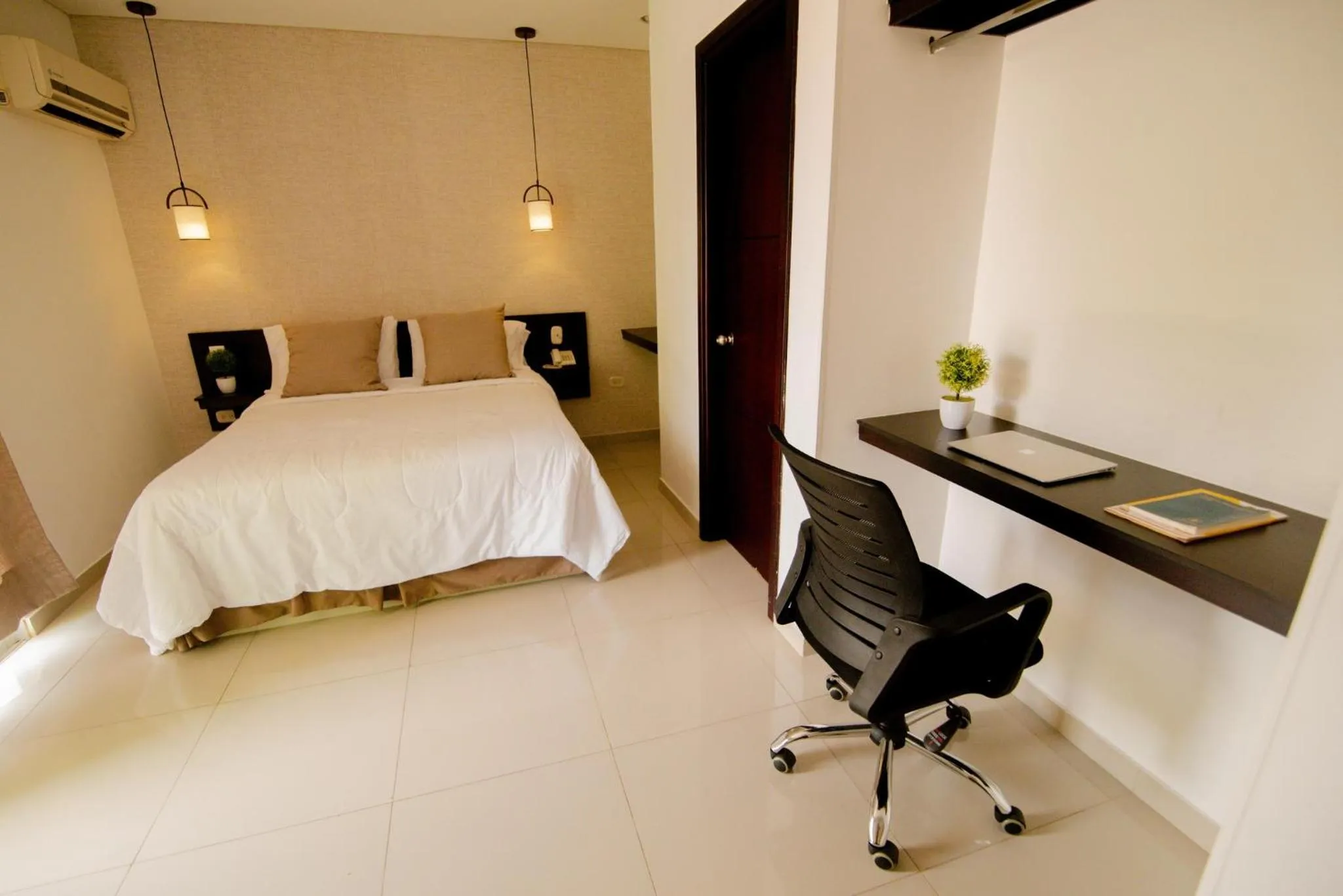 Photo of the whole room, Bed in Hotel Maranata Valledupar