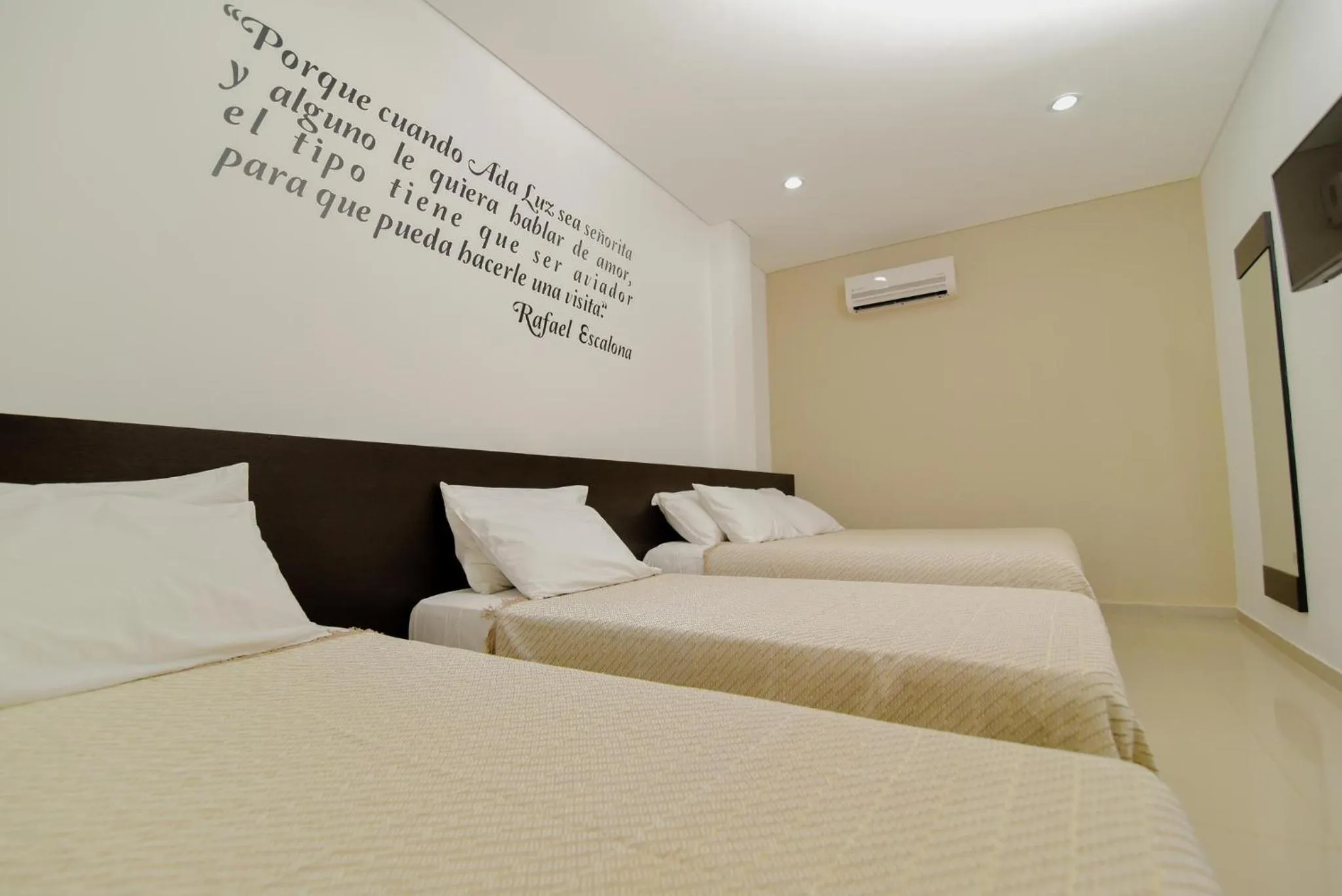 Photo of the whole room, Bed in Hotel Maranata Valledupar