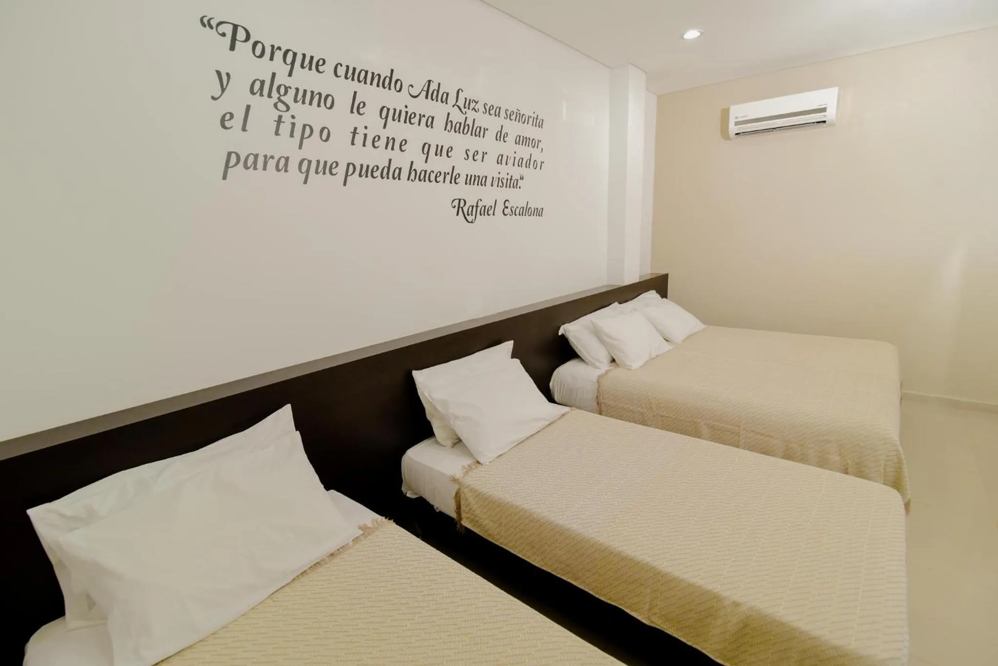 Bed in Hotel Maranata Valledupar