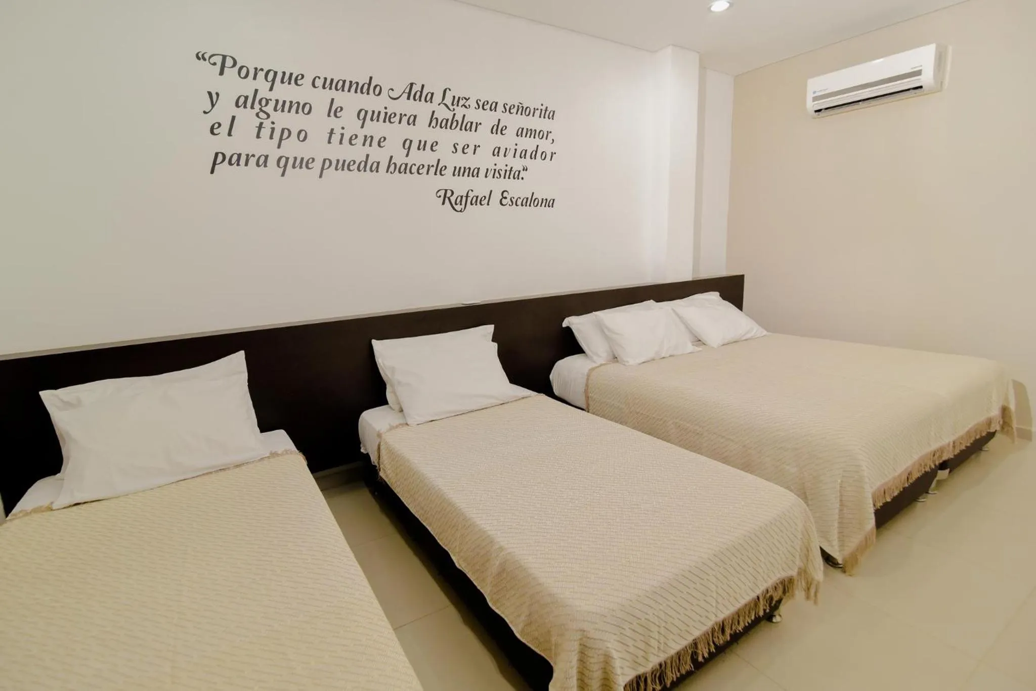 Bed in Hotel Maranata Valledupar