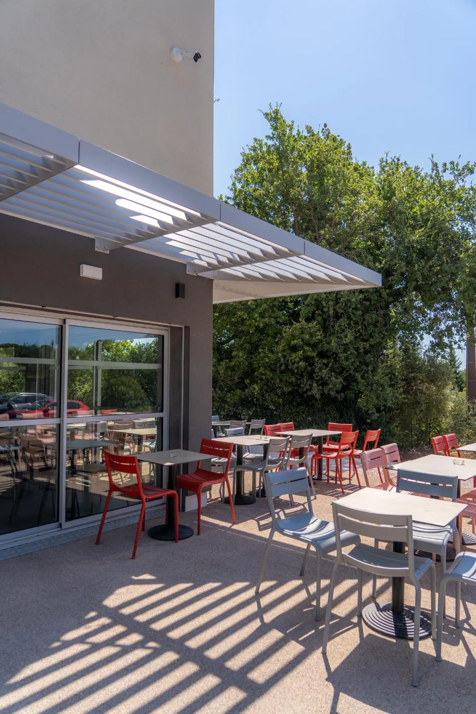 Patio in ibis budget Le Cannet des Maures
