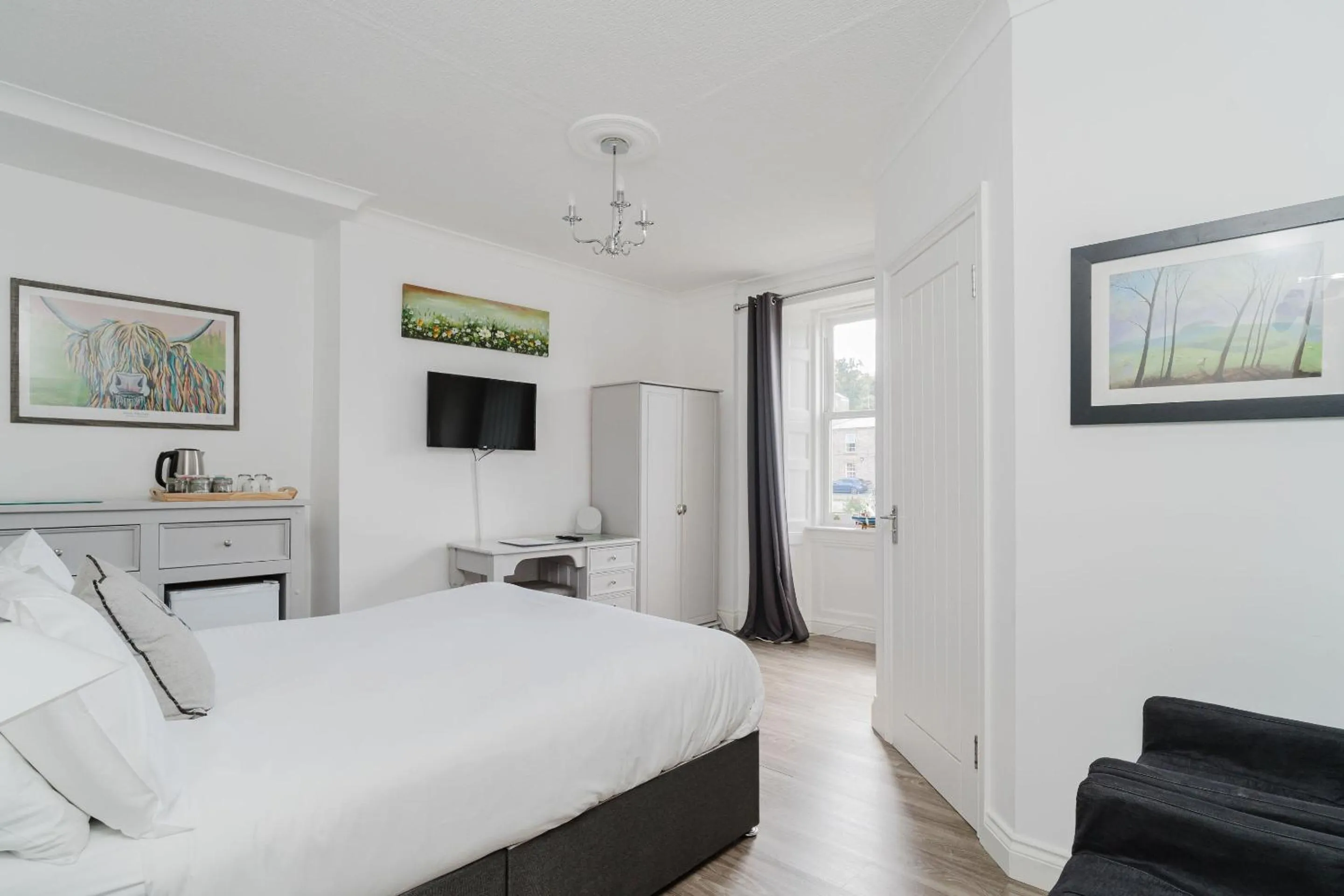 Bedroom, Bed in The Roxburgh Guest Accommodation