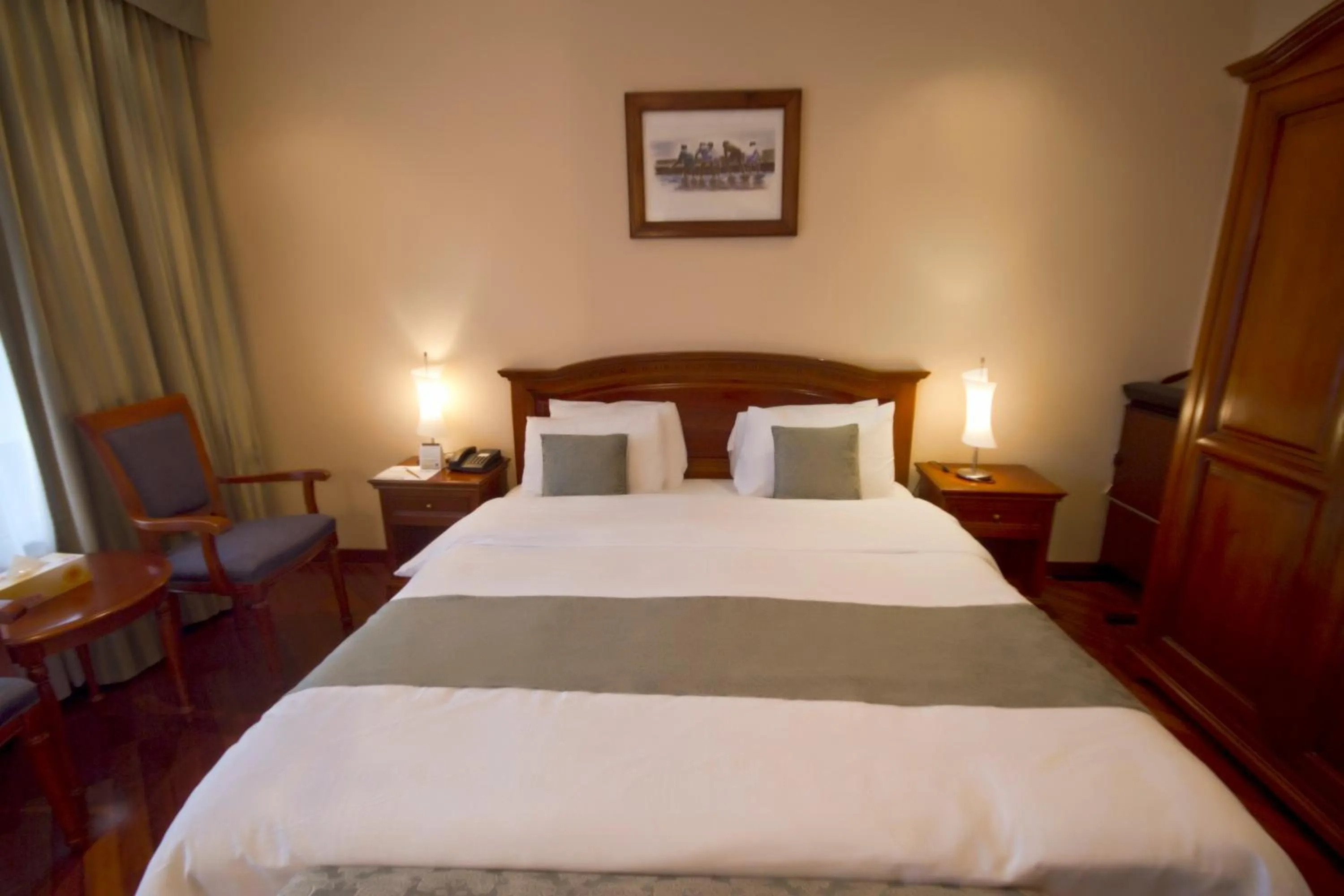 Bed in The Kairaba Beach Hotel